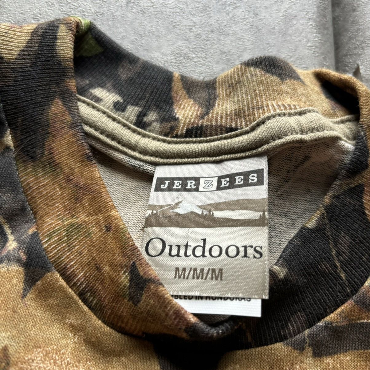 Jerzees Vintage 90s jerzees realtree camo pocket long sleeve shirt Size US M / EU 48-50 / 2 - 5 Thumbnail