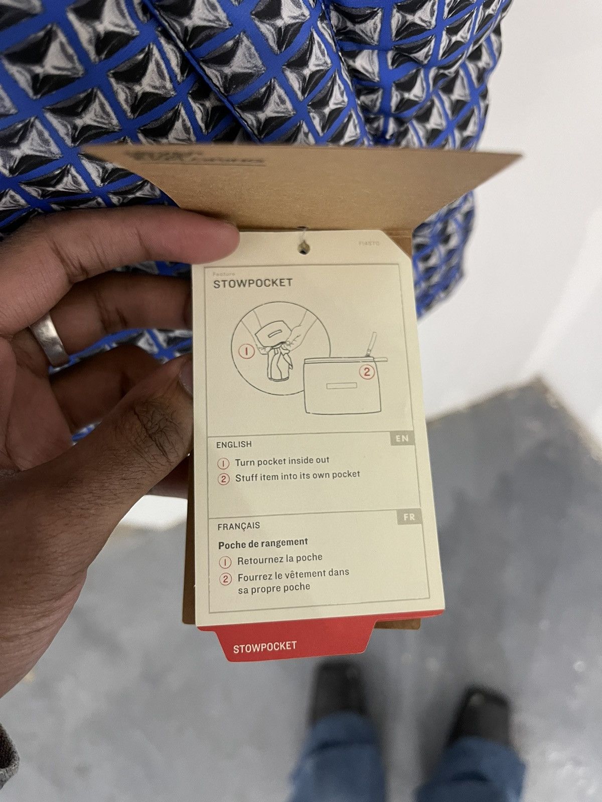Supreme × The North Face Blue stud print nuptse vest Size US S / EU 44-46 / 1 - 3 Thumbnail