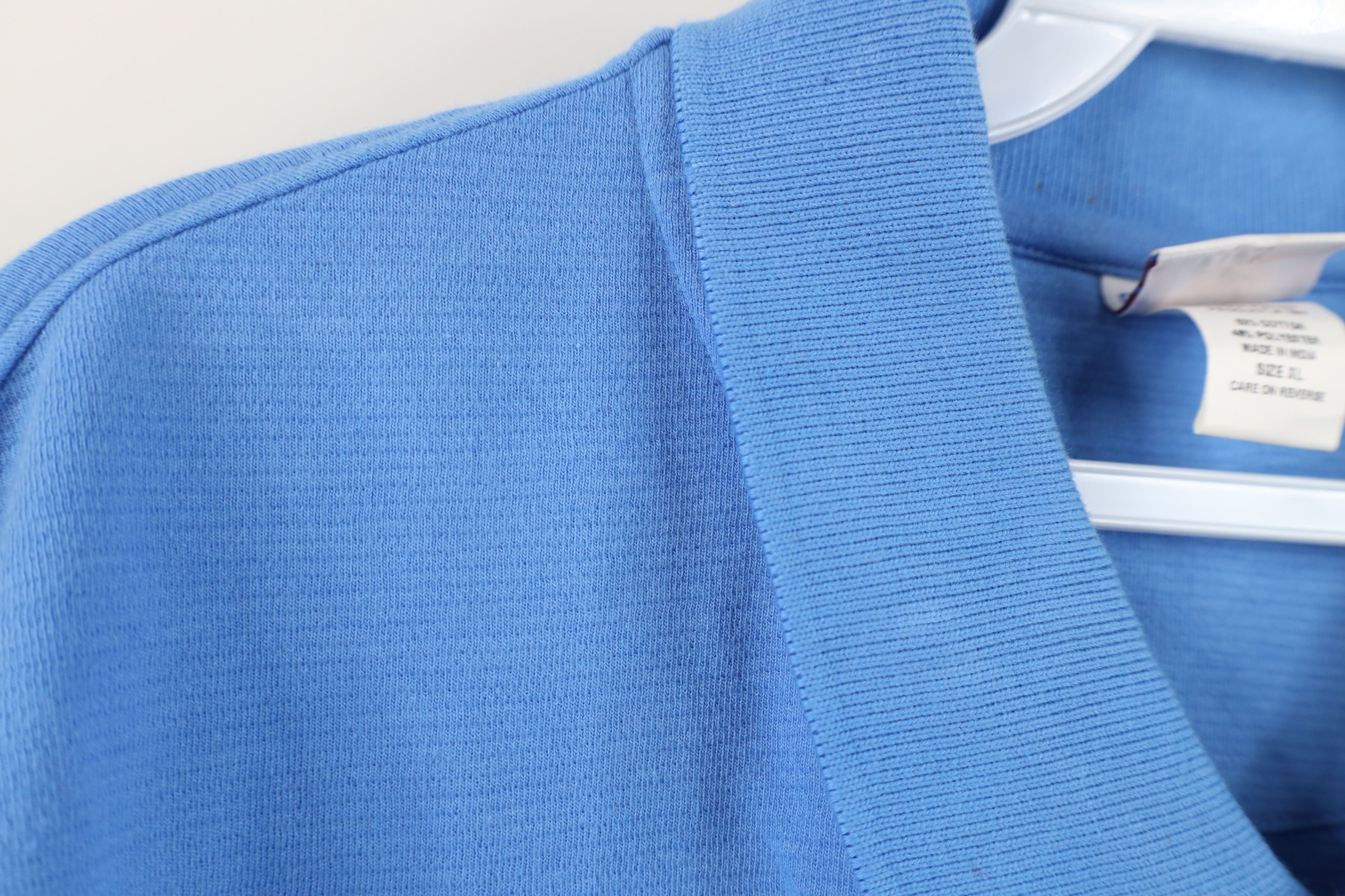 Vintage Vintage 90s Streetwear Collared Pullover Polo Shirt Blue Size US XL / EU 56 / 4 - 5 Thumbnail