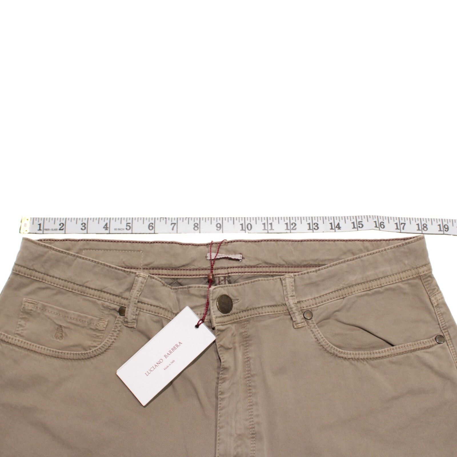 Luciano Barbera Luciano Barbera New with tags Chino Size 38 US In Beige Size US 38 / EU 54 - 4 Thumbnail