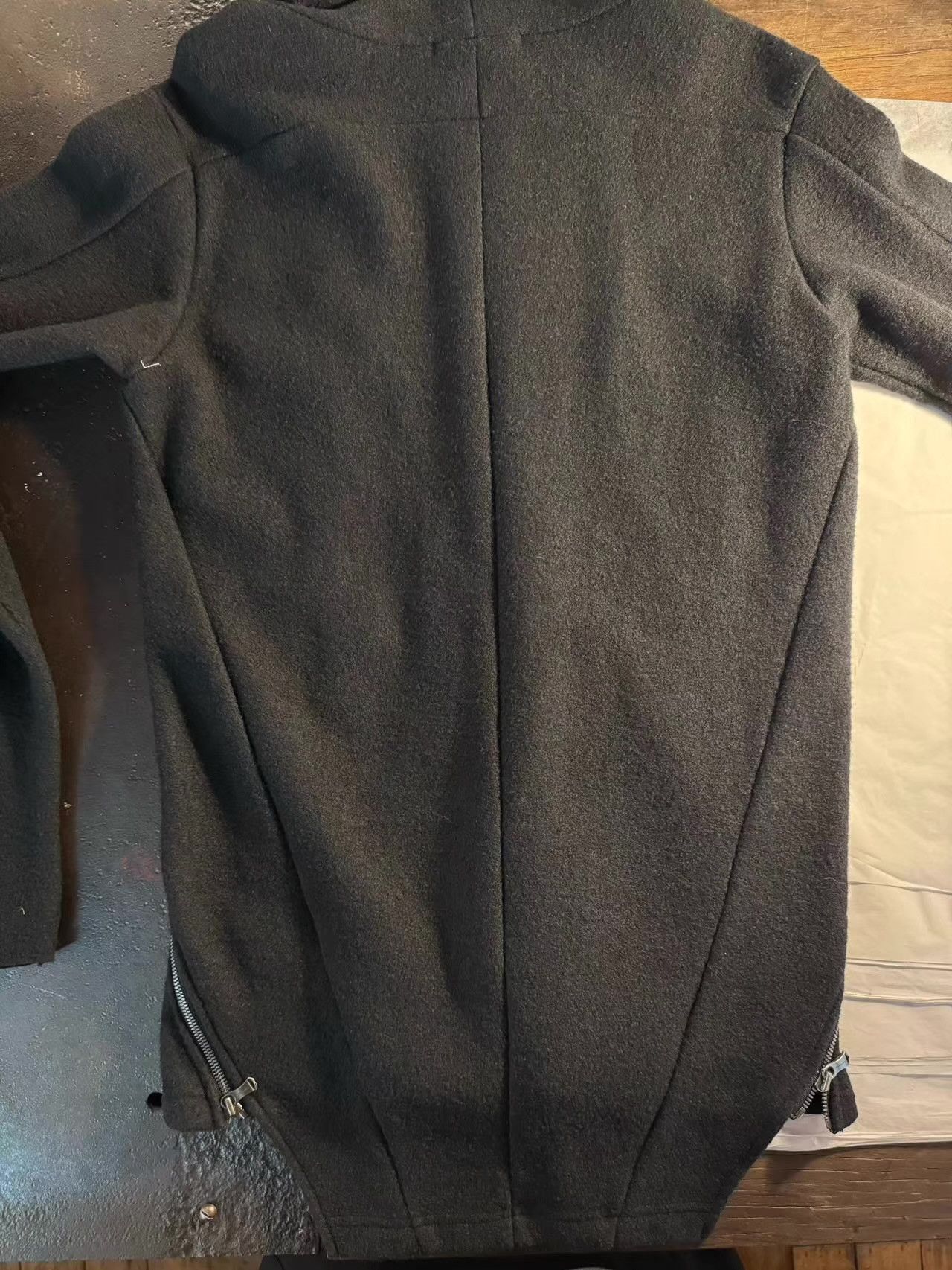The Viridi-anne The Viridi‑Anne Black Panelled Triple‑Zip Hoodie. Ｑ25 Size US M / EU 48-50 / 2 - 1 Thumbnail