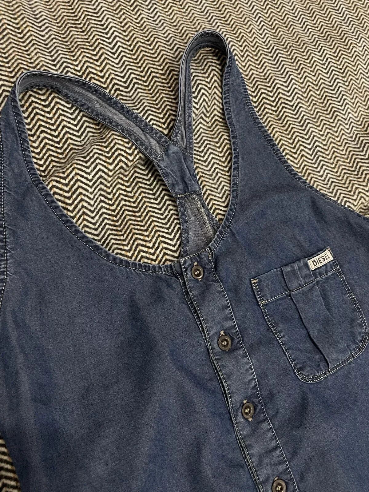 Diesel Diesel lyocell Denim Summer Dress Womens Size XS Size XS / US 0-2 / IT 36-38 - 7 Thumbnail