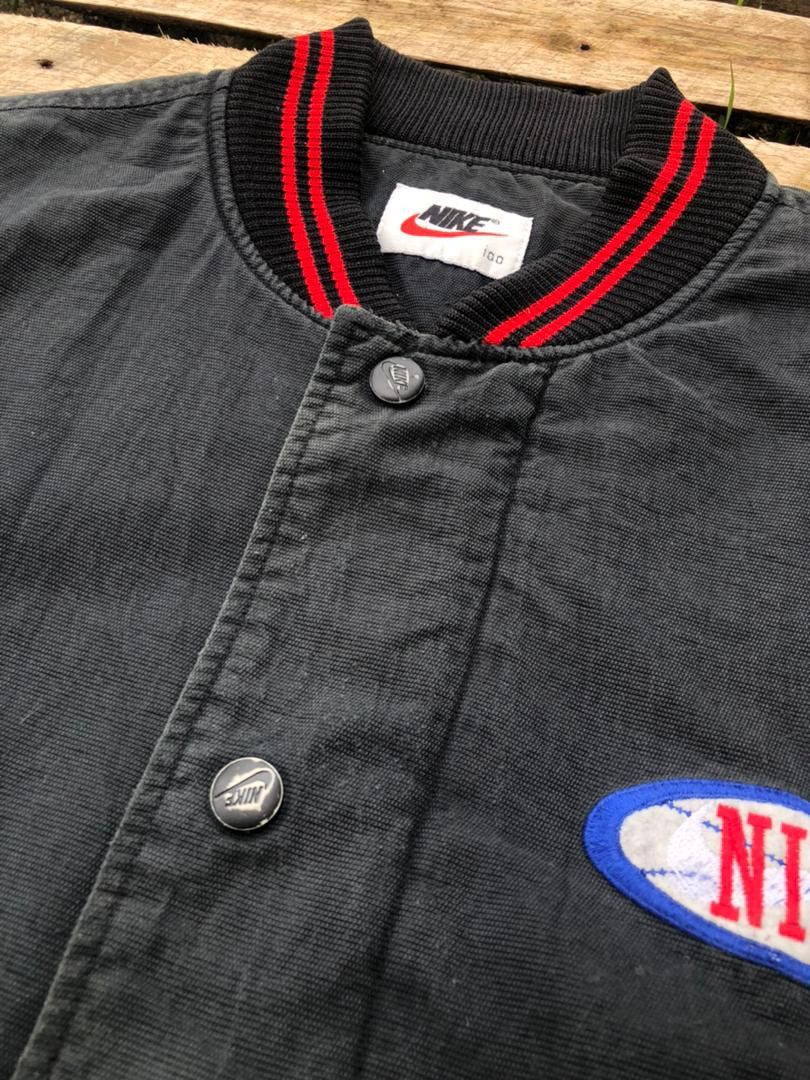 MLB × Nike Vintage 90s MLB Nike Baseball Varsity Jacket Size US L / EU 52-54 / 3 - 9 Thumbnail