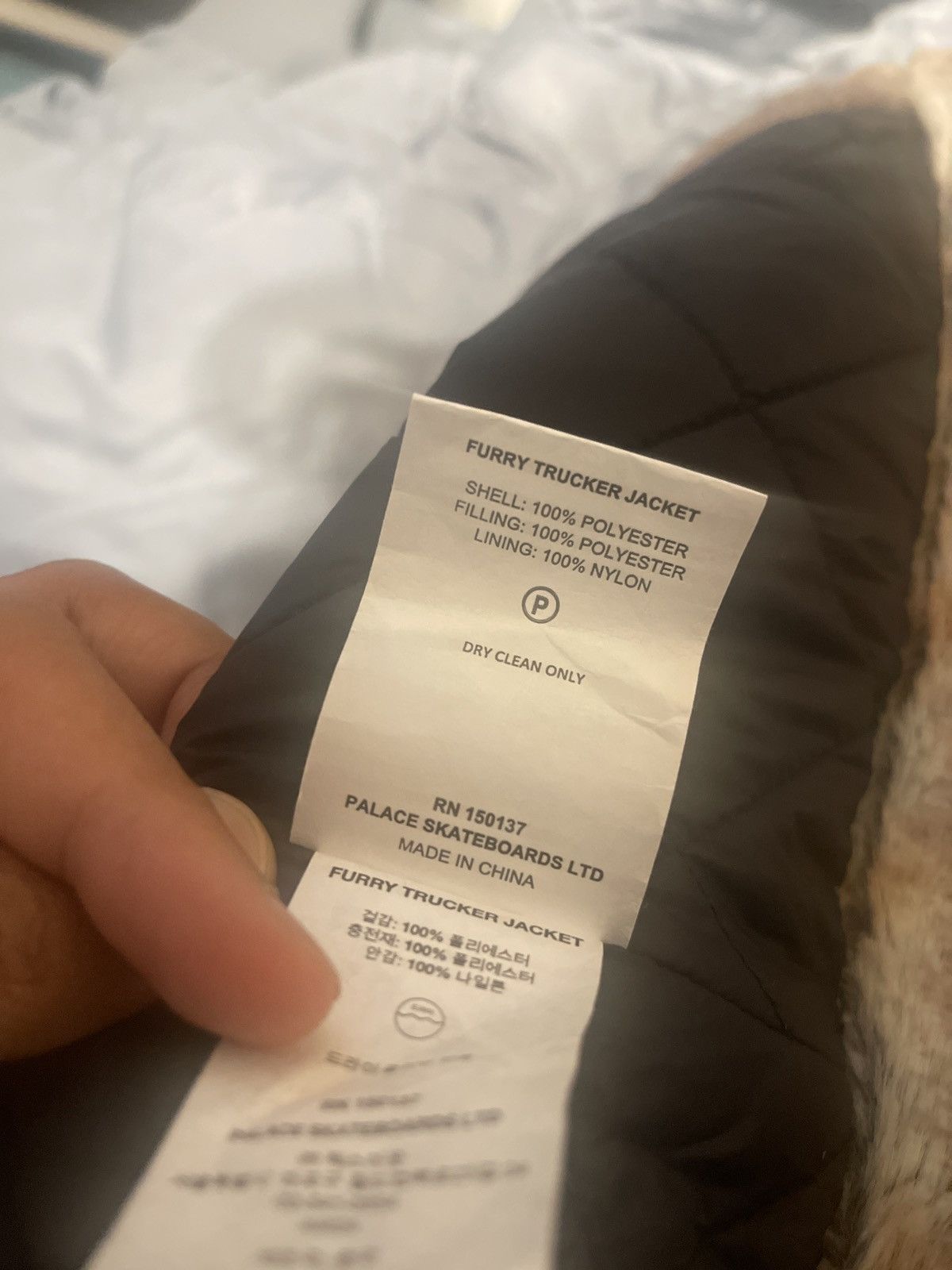 Palace Palace Furry Trucker Jacket Size S Size US S / EU 44-46 / 1 - 6 Thumbnail
