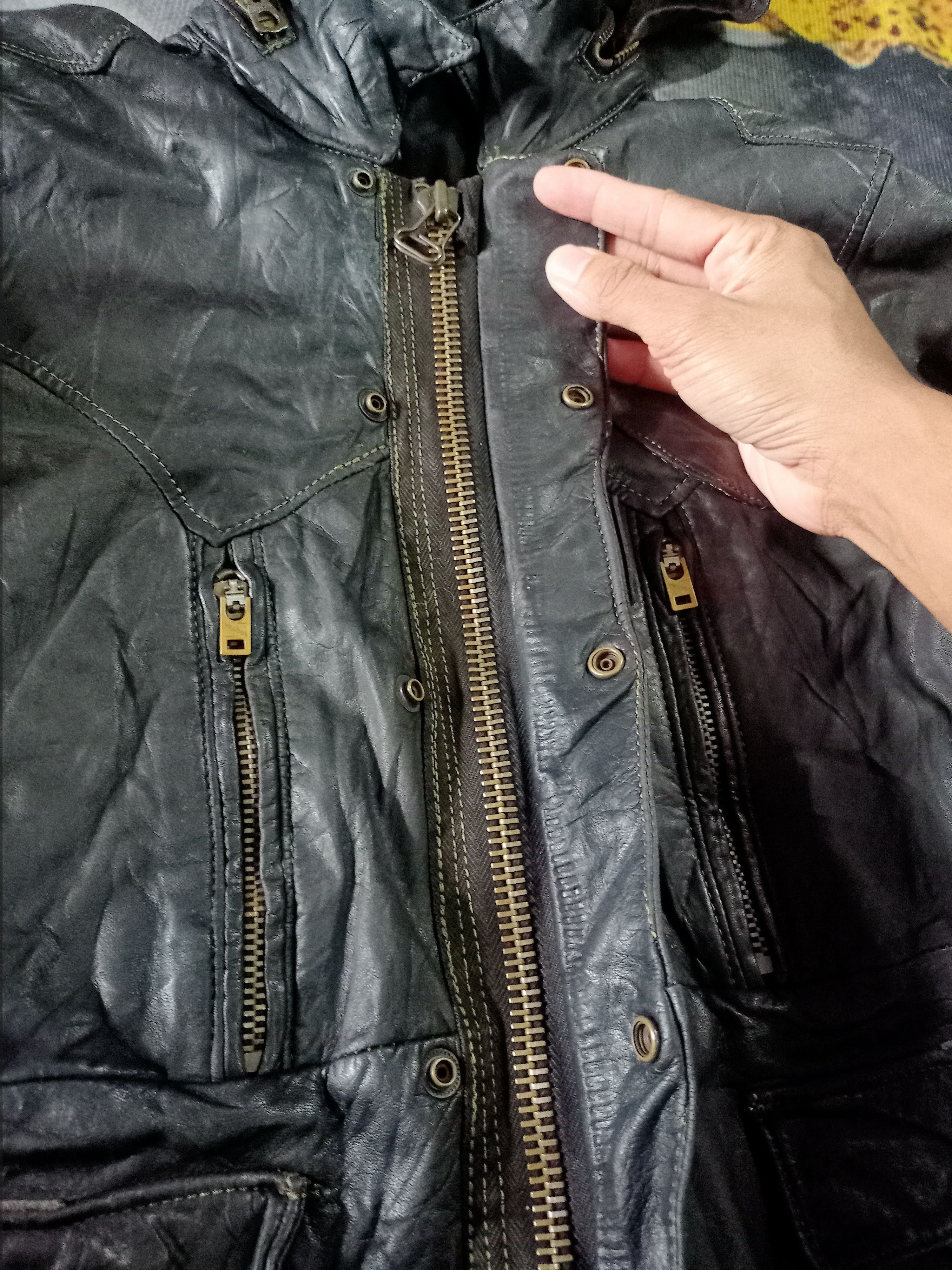 Japanese Brand No, No, Yes! Leather Jacket Size US XS / EU 42 / 0 - 5 Thumbnail