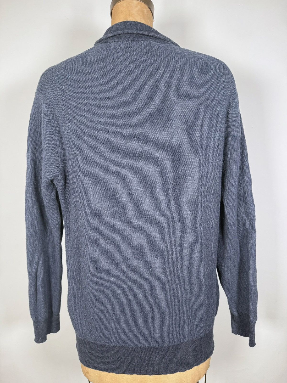 Polo Ralph Lauren Vintage Polo Ralph Lauren Pima Cotton 1/4 Zip Sweater Size US M / EU 48-50 / 2 - 2 Thumbnail