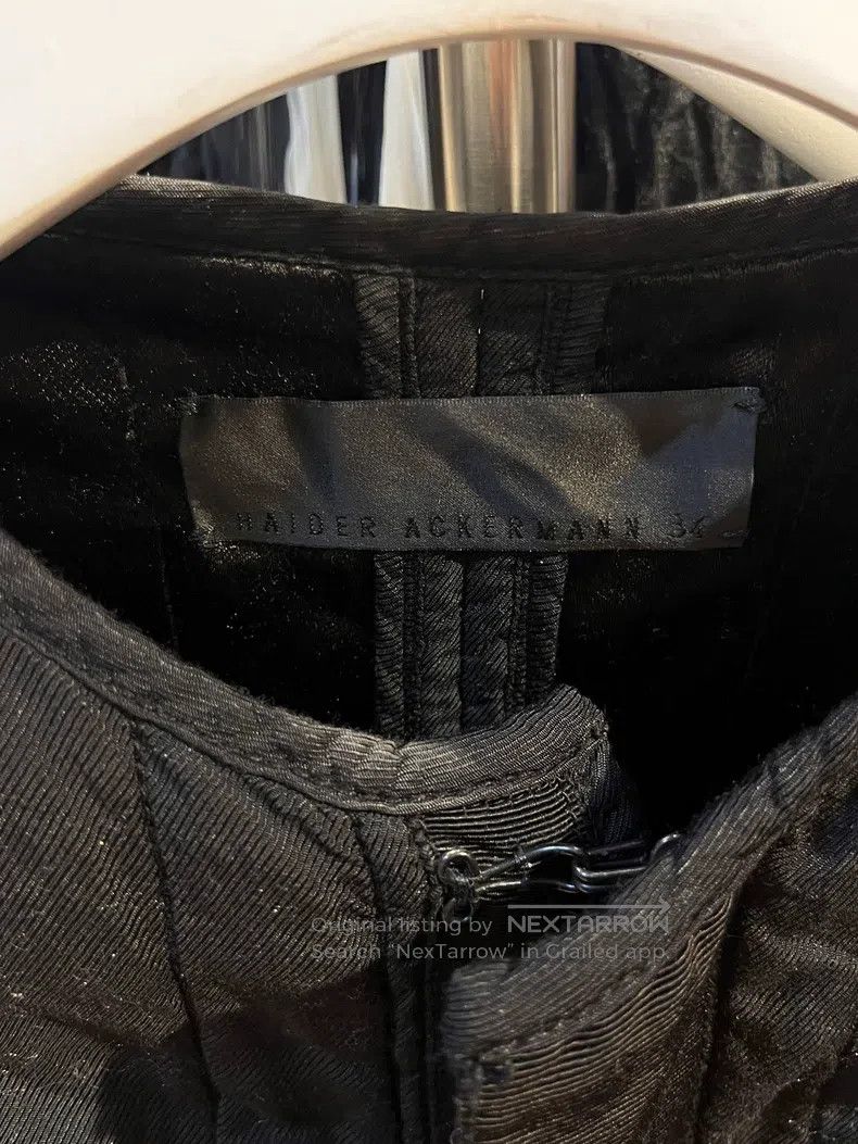 Haider Ackermann Haider Ackermann Black Patchwork Insulated Jacket Size XXS / US 00 / IT 34 - 8 Thumbnail