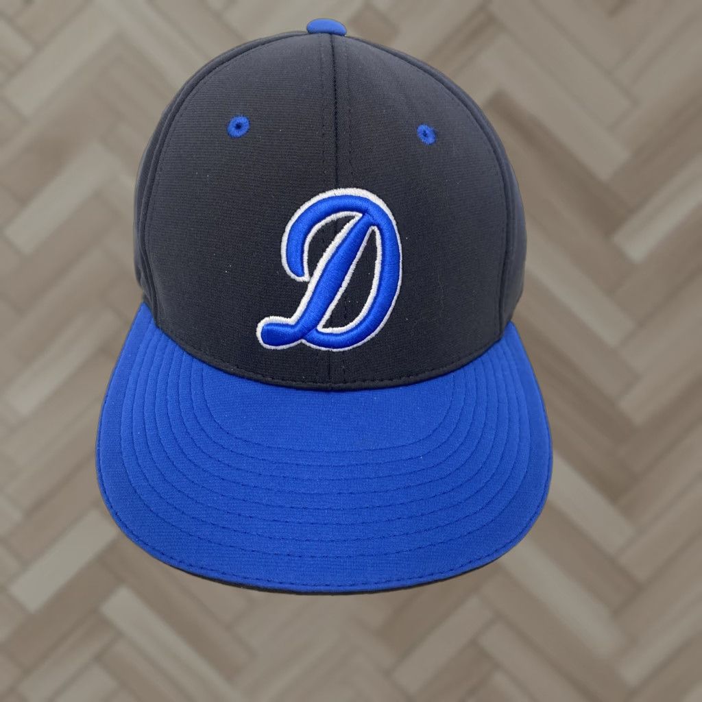 Vintage VINTAGE Richardson Dodgers Hat Cap L/XL Blue Black Polyester Baseball Cap Men Dodgers Logo Classic Outdoor Sports M Eng? Size ONE SIZE - 1 Thumbnail