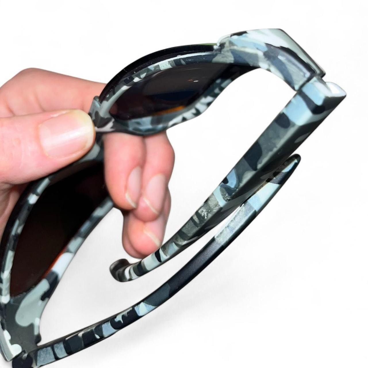 Balenciaga Snow Camo Xpander Sunglasses Size ONE SIZE - 6 Thumbnail