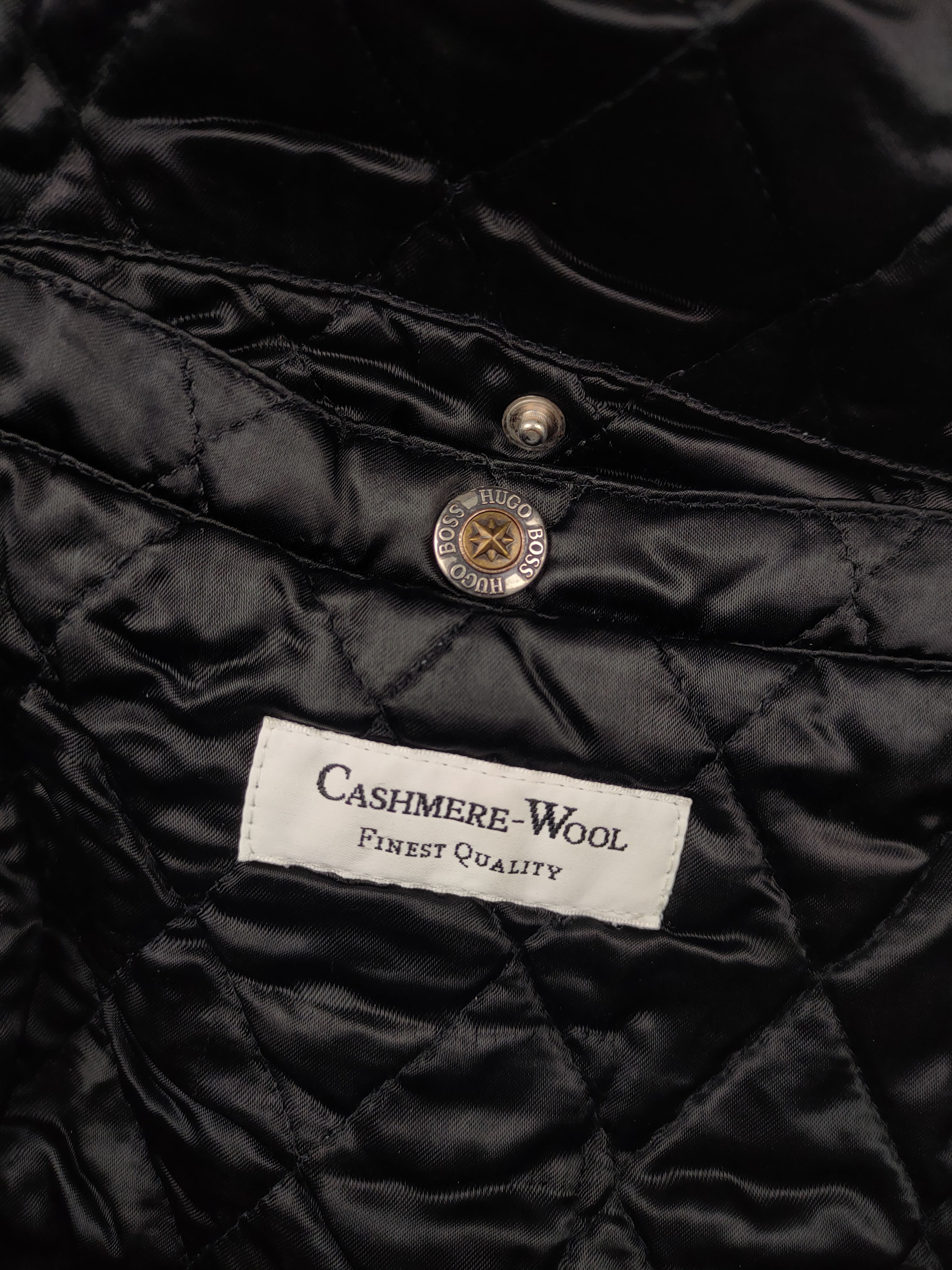 Hugo Boss Mid 90s Hugo Boss Cashmere Wool Bomber Jacket Size US XL / EU 56 / 4 - 6 Thumbnail