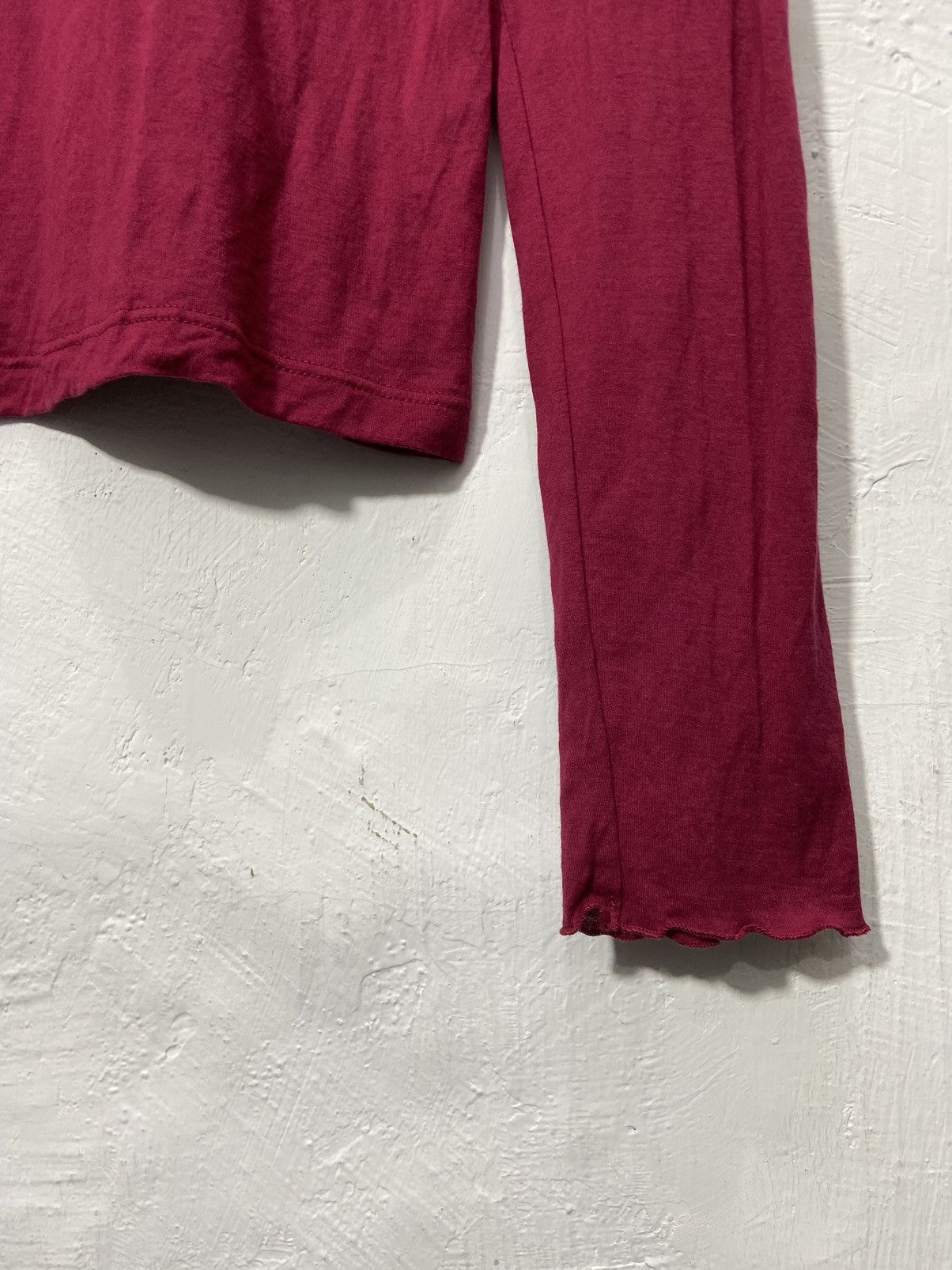 agnes b. Agnes B Long Sleeve Stretch Tshirt Size M / US 6-8 / IT 42-44 - 4 Thumbnail