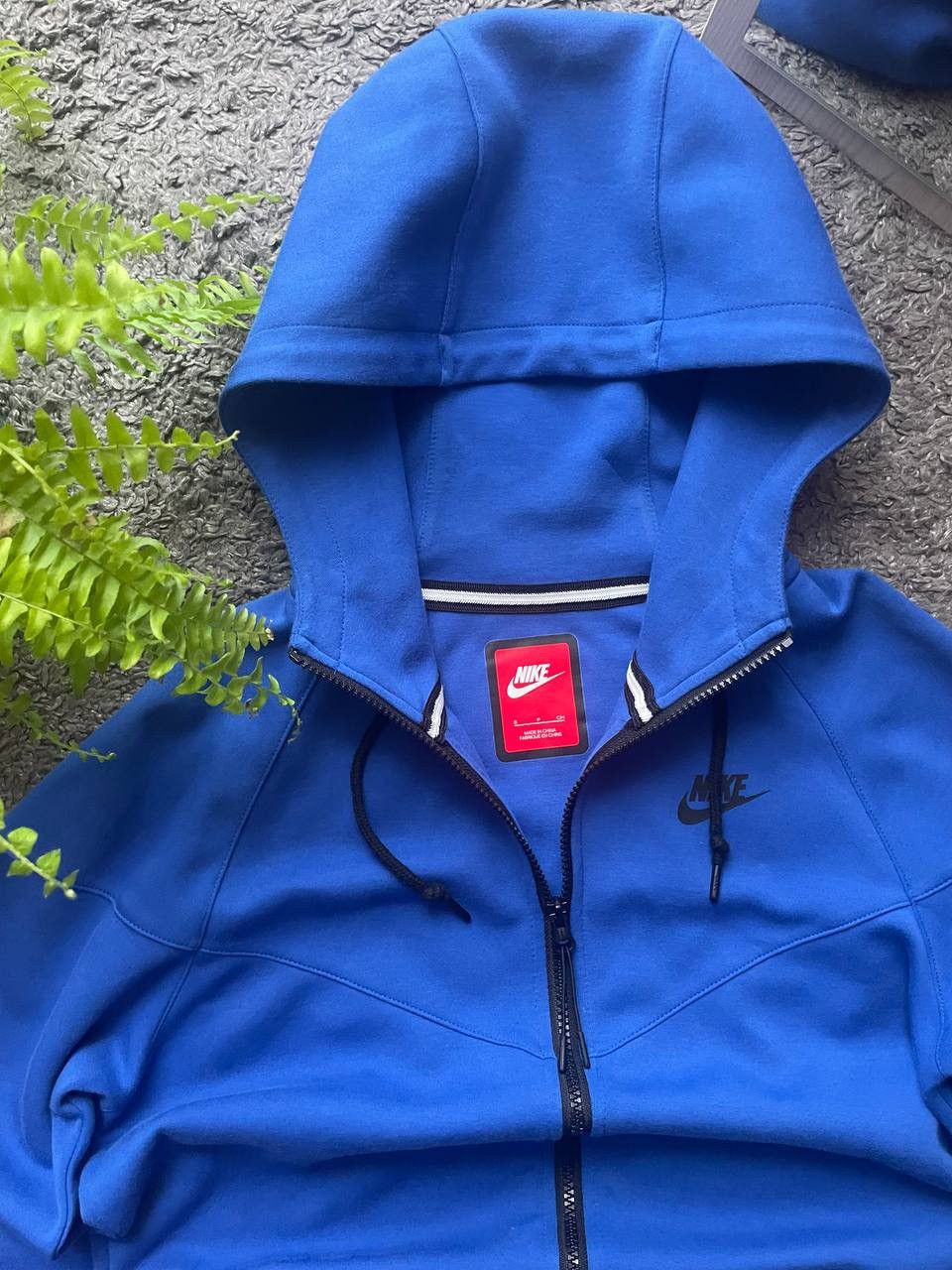 Designer × Nike Zip-Hoodie Nike Tech-Fleece Streetwear Drill Drip Logo Swag Size US S / EU 44-46 / 1 - 8 Thumbnail