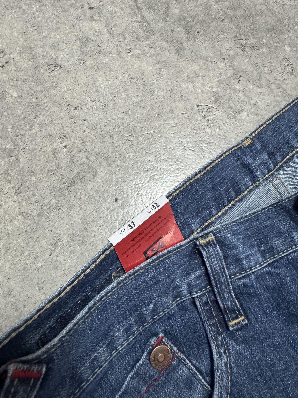 Other ᶠᵃⁿᶜʸᵍᵘʸ BNWT Y2K Baggy Washed Denim Jeans Wide leg vintage Size US 36 / EU 52 - 4 Thumbnail