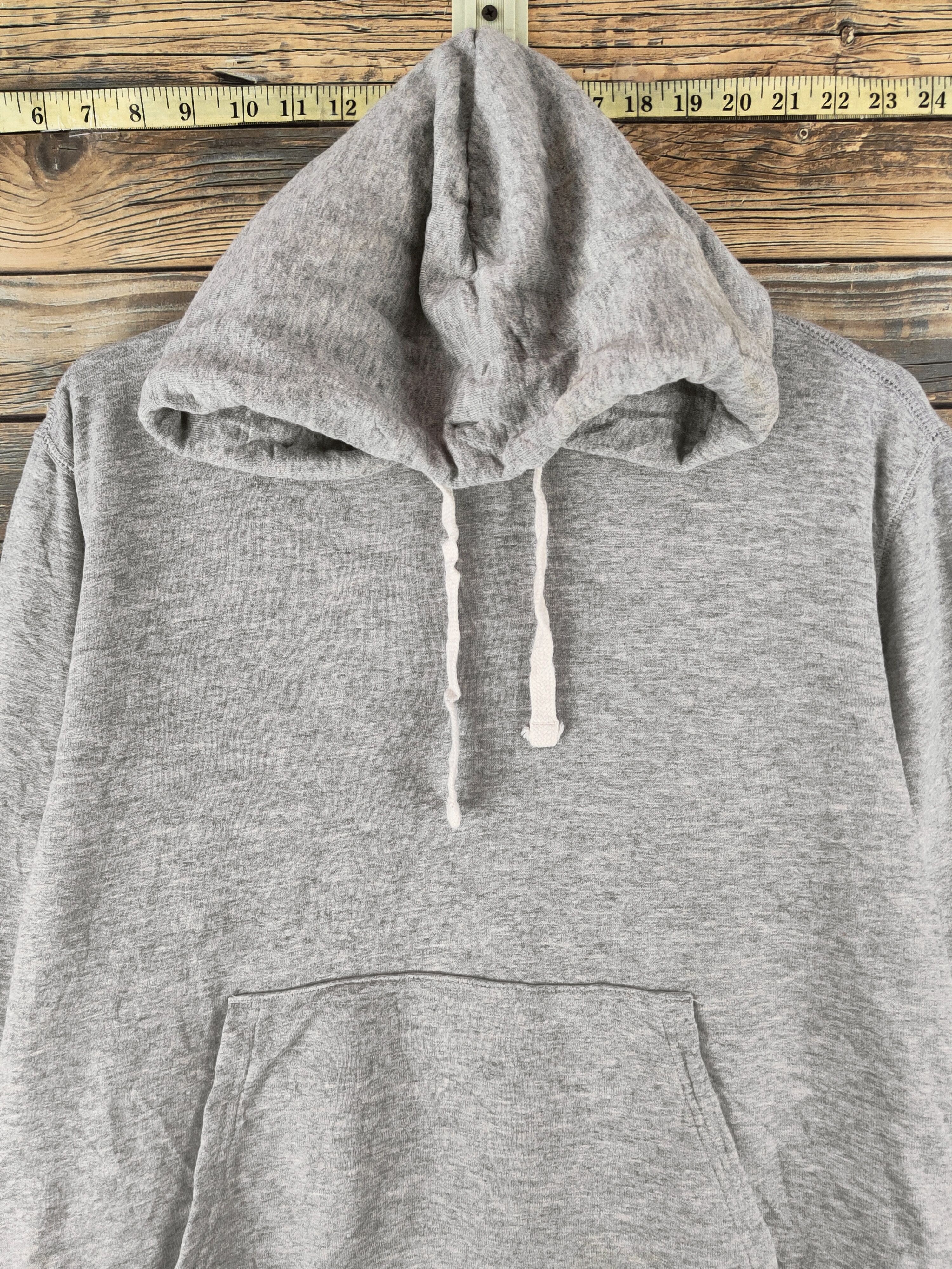 Japanese Brand Japanese Brand Gray Hoodie Sweatshirts Size L / US 10 / IT 46 - 2 Thumbnail