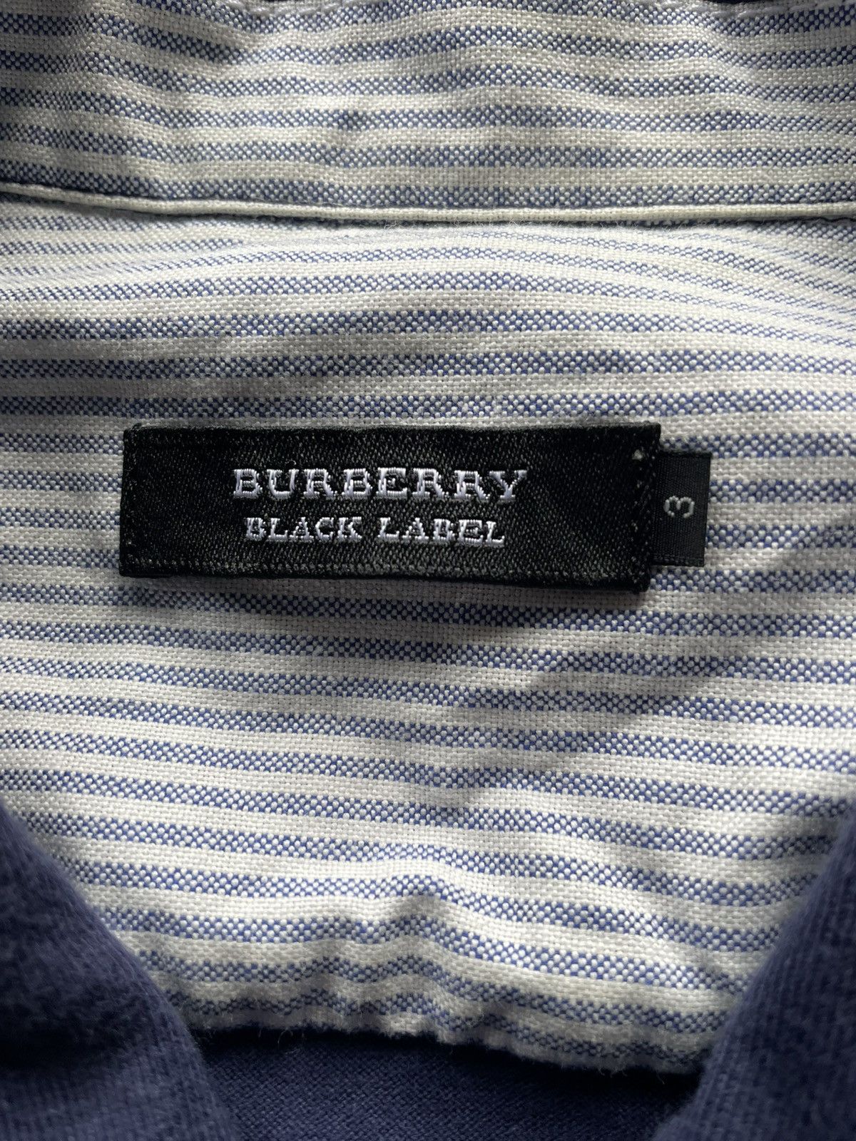 Burberry Burberry Black Label Button Up Shirt Long Sleeve Size US S / EU 44-46 / 1 - 7 Thumbnail