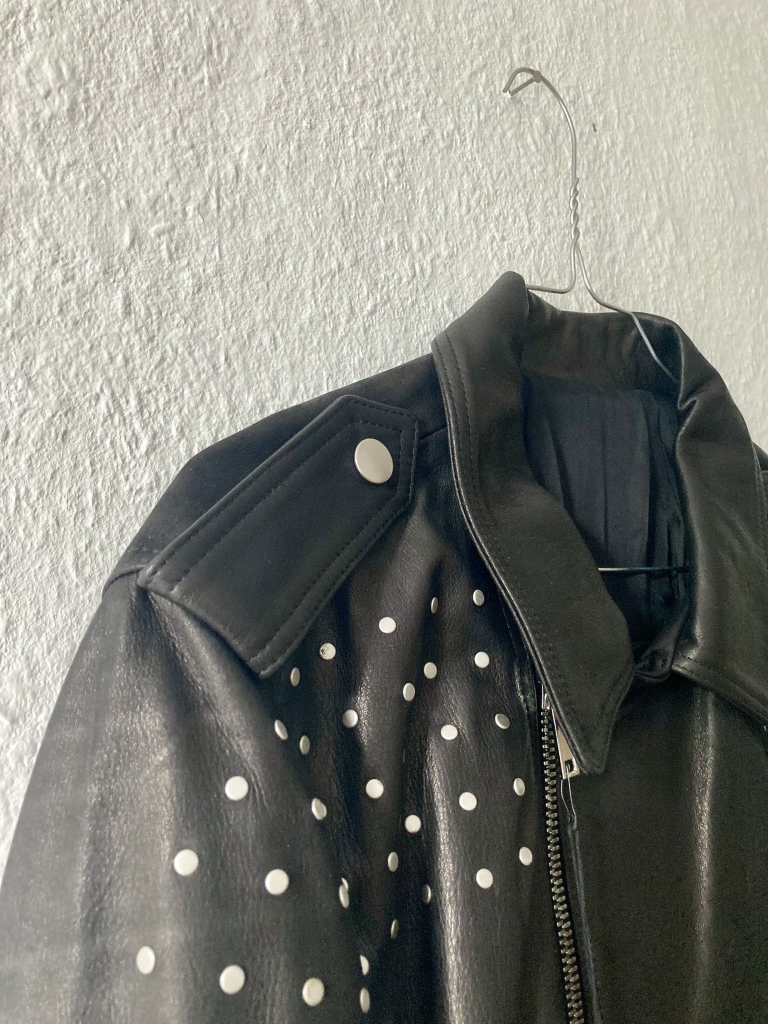 Rick Owens SS19 "BABEL" Studded Stooges LCW Leather Jacket Rick Owens Size US L / EU 52-54 / 3 - 12 Thumbnail