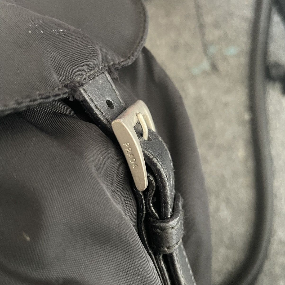 Prada Prada nylon ruck sack in black Size ONE SIZE - 10 Thumbnail