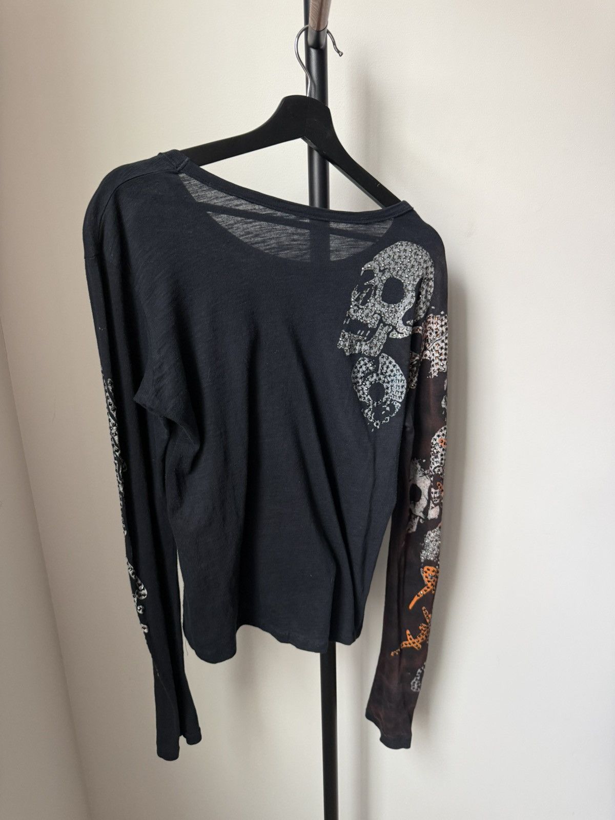 The Great China Wall Swarovski Skull Long Sleeve 2005 Size US S / EU 44-46 / 1 - 6 Thumbnail