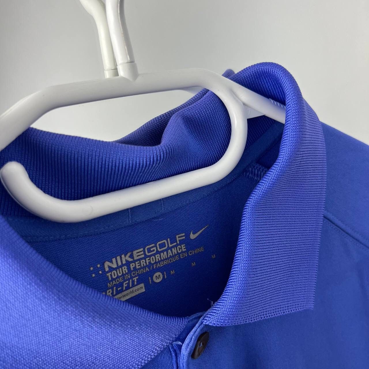 Nike Nike Golf Polo Mini Swoosh Y2K Style Size US M / EU 48-50 / 2 - 4 Thumbnail