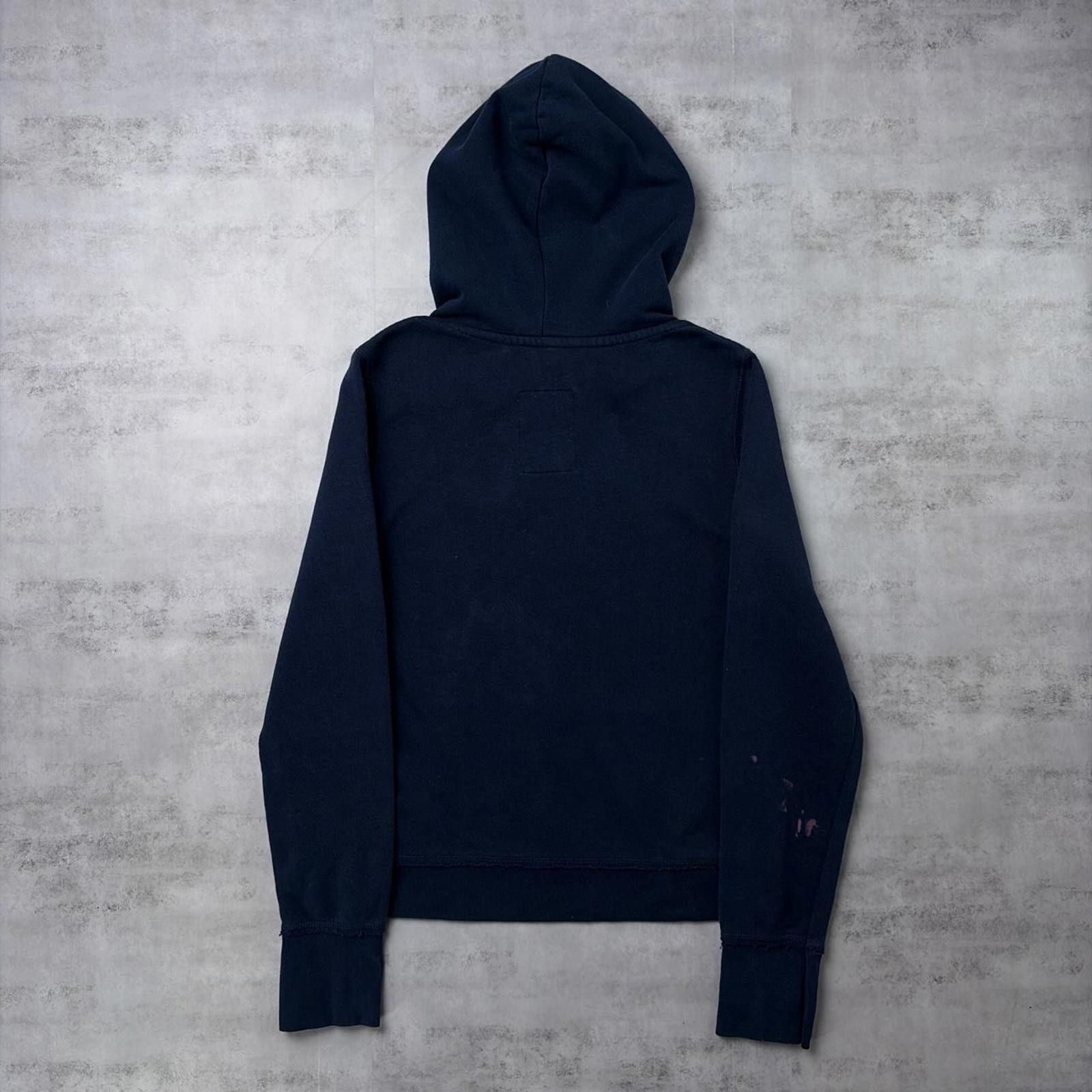 Aeropostale Y2K Navy Aeropostale Grunge Distressed Skater Hoodie Size M / US 6-8 / IT 42-44 - 8 Thumbnail