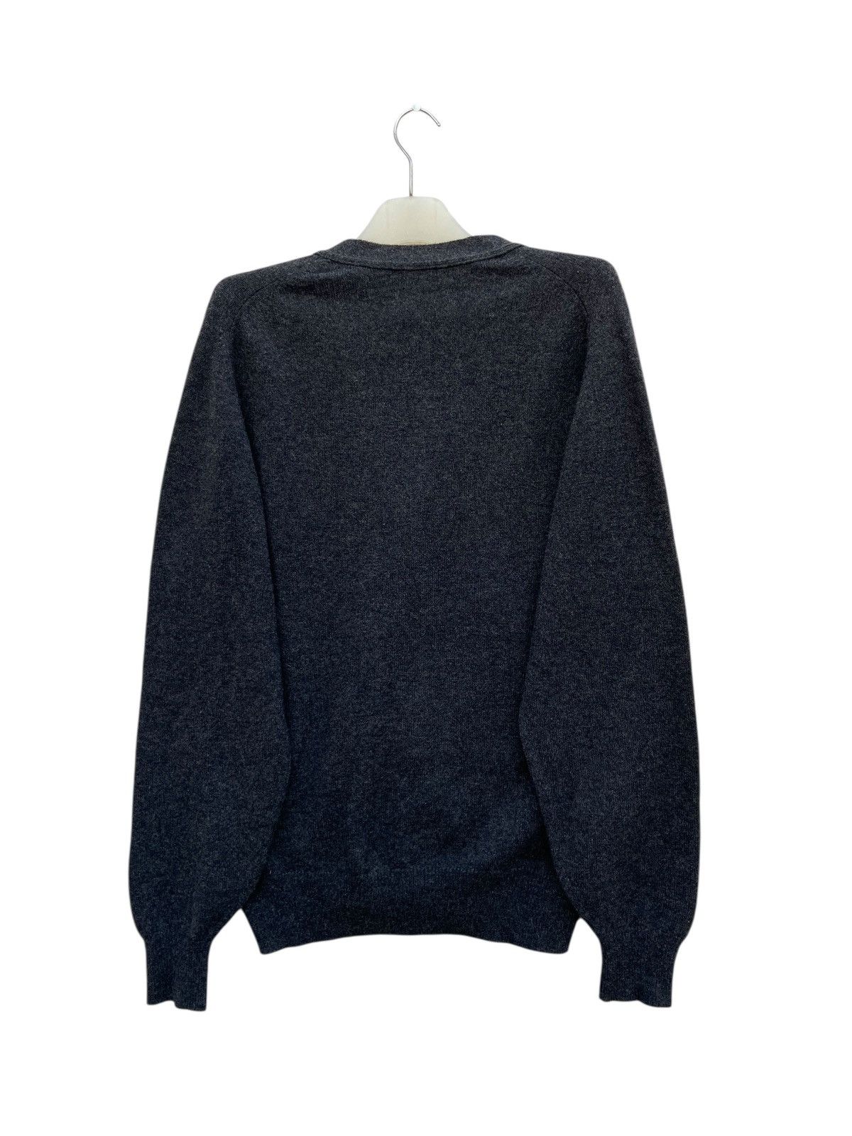 William Lockie Vintage William Lockie Charcoal Knitted Cardigan Sweater Size US L / EU 52-54 / 3 - 2 Thumbnail