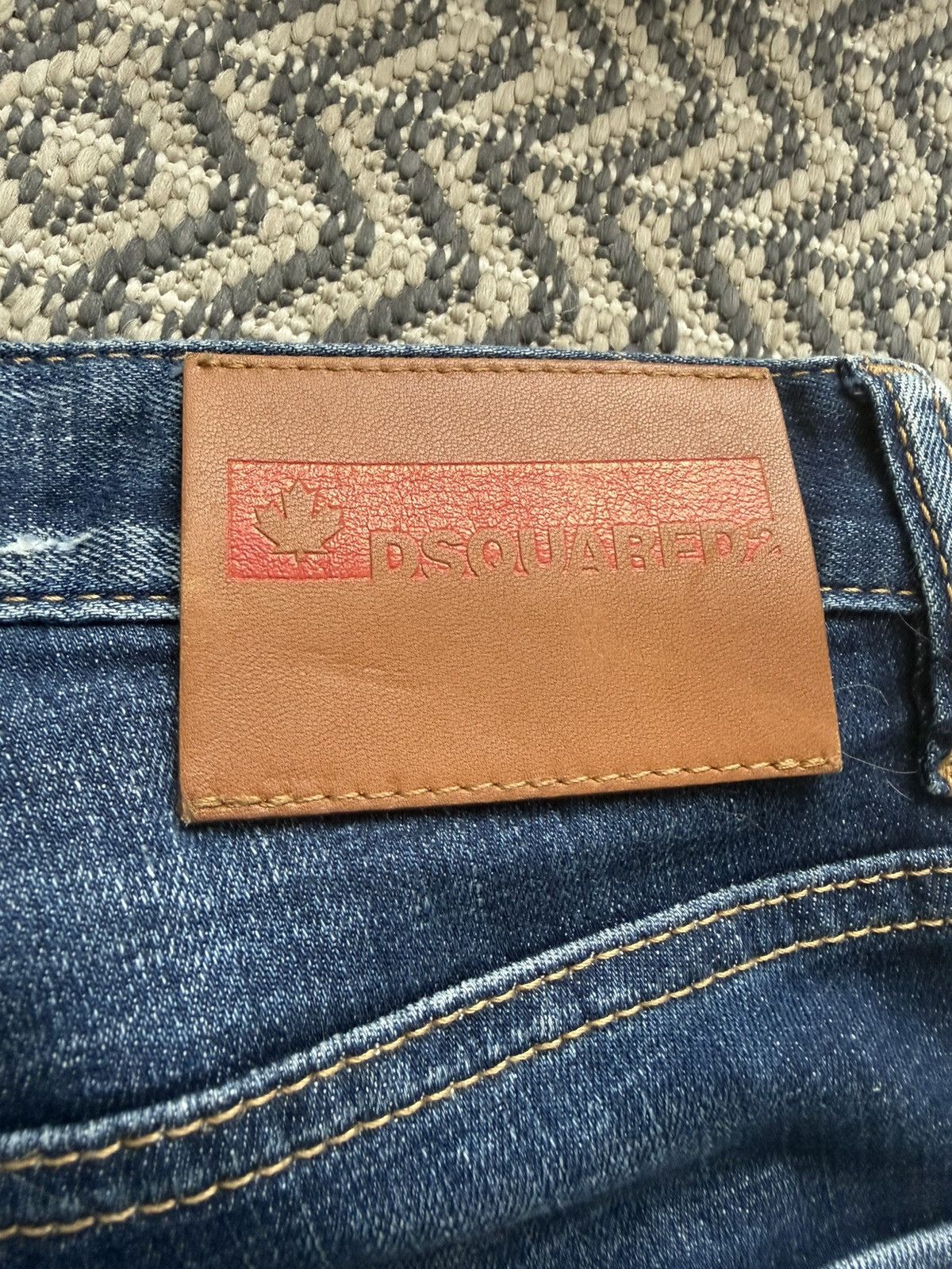 Dsquared2 Dsquared2 Cool Guy Jean Medium Blue Distressed Size 48 / W32 Size US 32 / EU 48 - 6 Thumbnail
