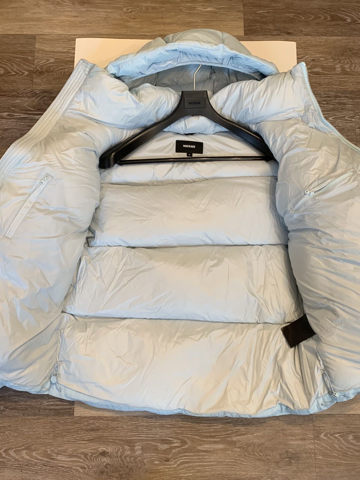 Mackage Mackage UNC Baby Blue Down Puffer Jacket Size US L / EU 52-54 / 3 - 3 Thumbnail