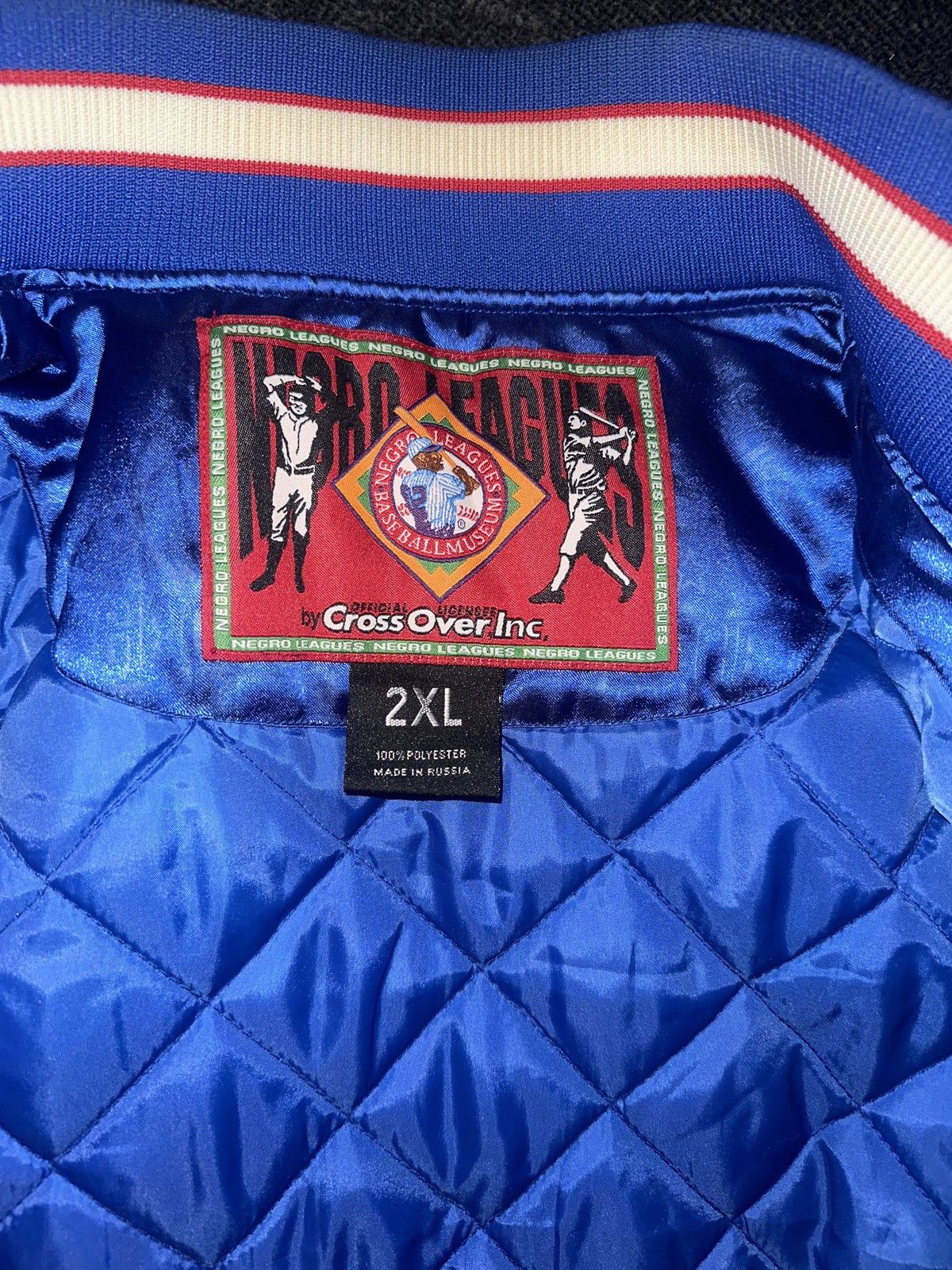 Vintage Vintage Negro league bomber jacket Size US XXL / EU 58 / 5 - 6 Thumbnail
