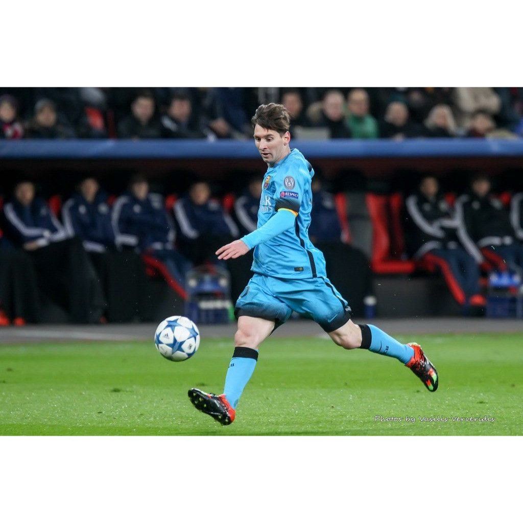 Nike Messi Barcelona PLAYER ISSUE 2015 2016 Away Soccer Jersey M Size US M / EU 48-50 / 2 - 10 Thumbnail