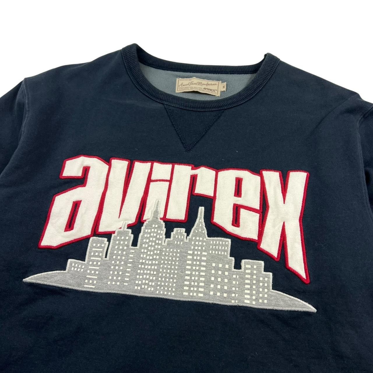 Avirex Vintage Avirex Fleece Lined Sweatshirt - Medium Size US M / EU 48-50 / 2 - 2 Thumbnail