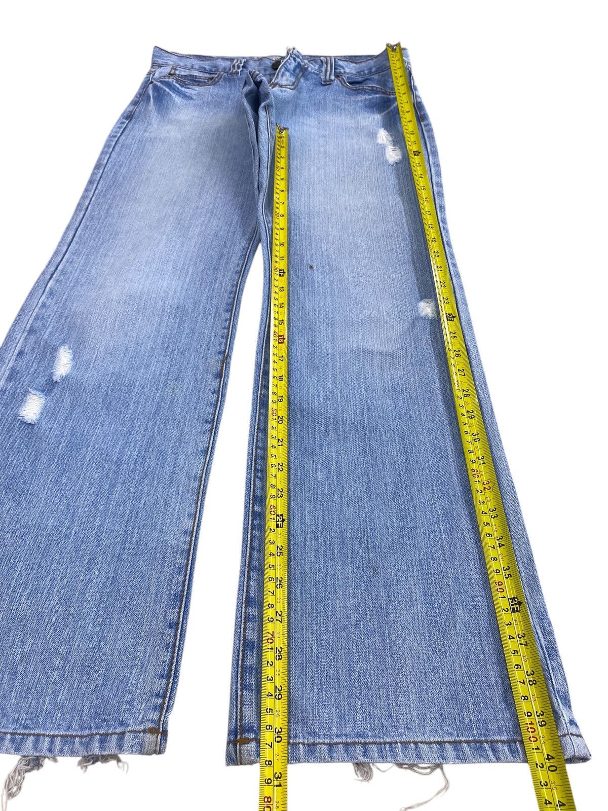 Other Japanese Brand Blue Faded Wash Style Loose Jeans Size US 33 - 6 Thumbnail