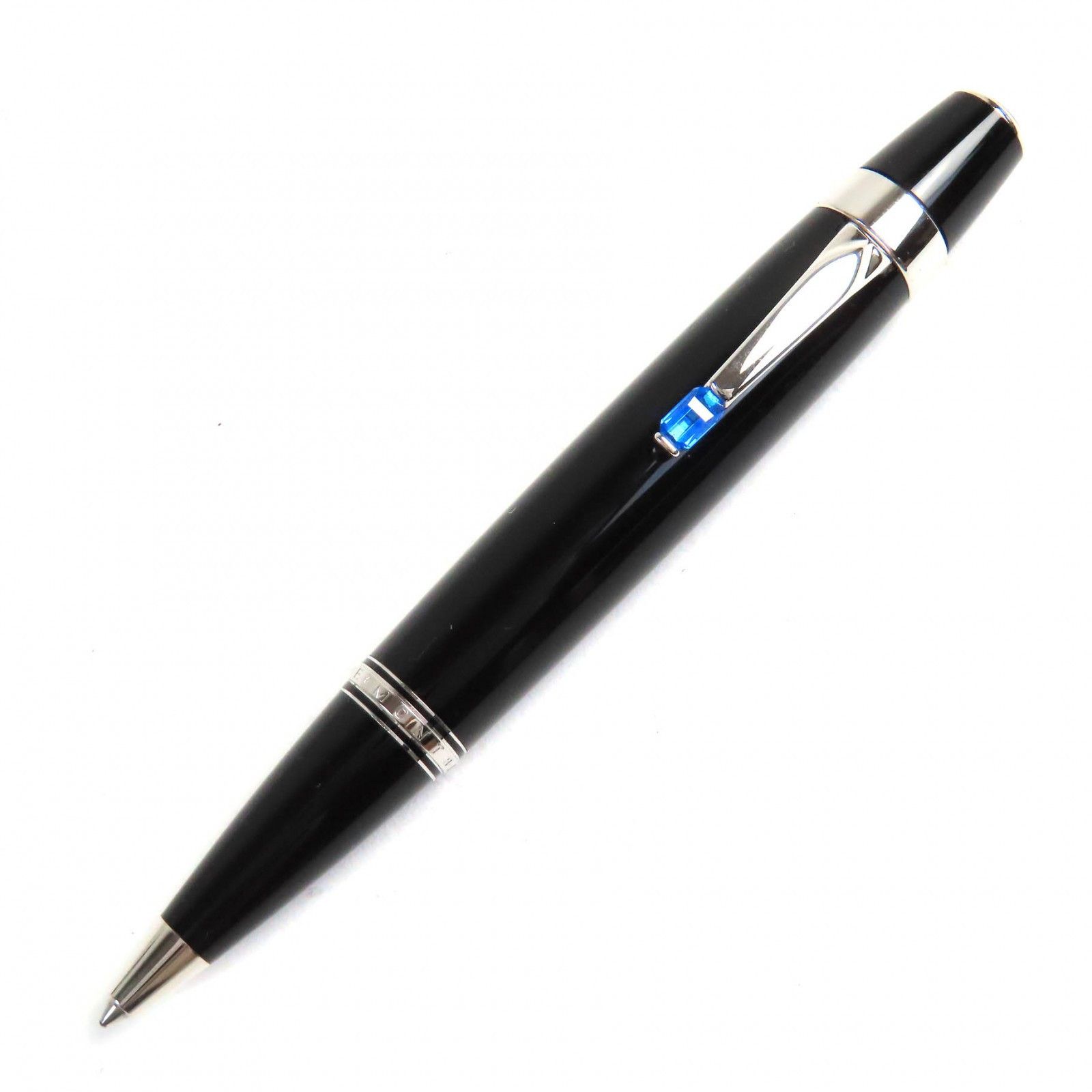 Montblanc Montblanc Montblanc Boheme PIX Blue Gemstone White Gold Ballpoint Pen Metal Pen Size ONE SIZE - 1 Thumbnail