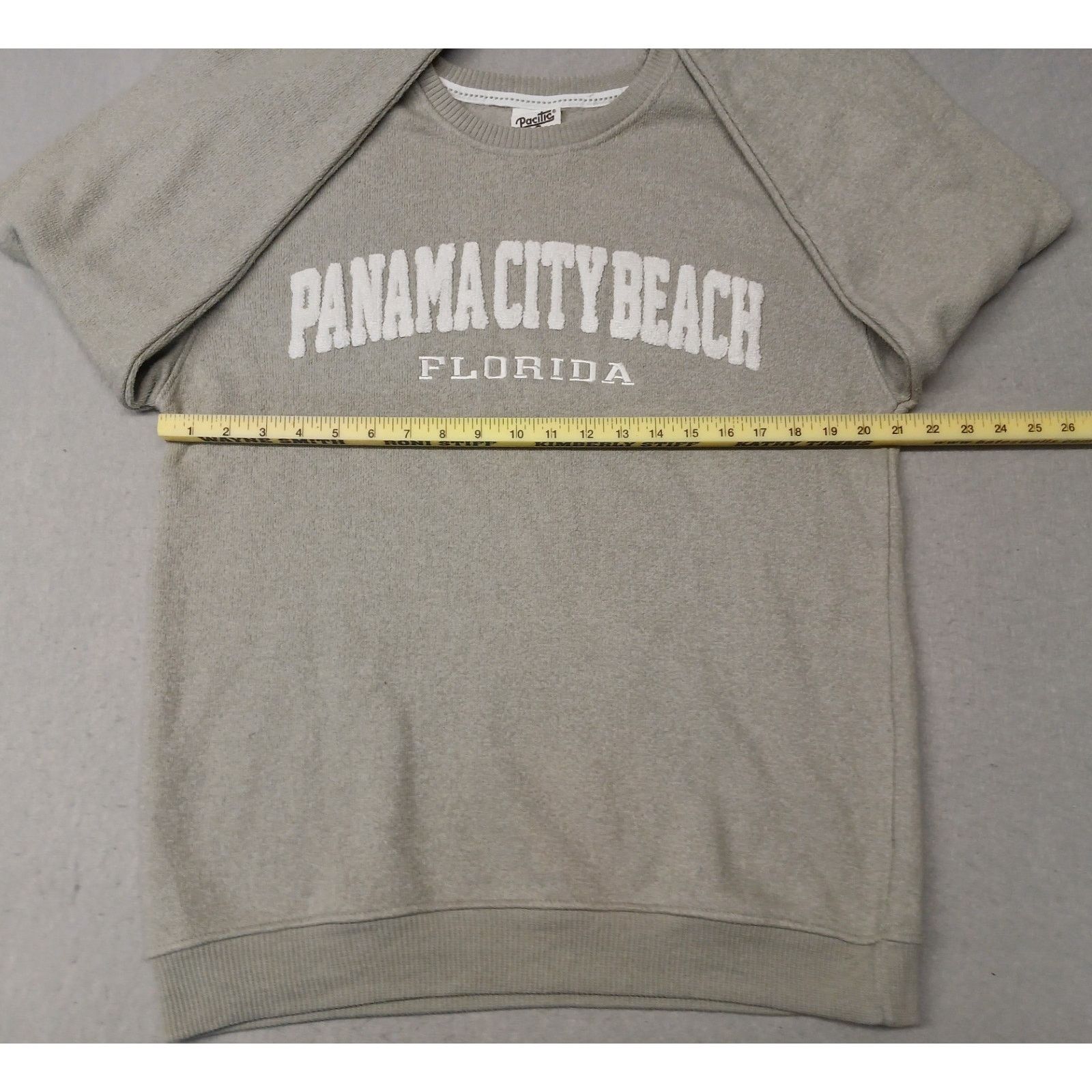 Other Pacific & Co. (Medium) Unisex Sage Gray Crew Neck Sweatshirt Size US M / EU 48-50 / 2 - 3 Thumbnail