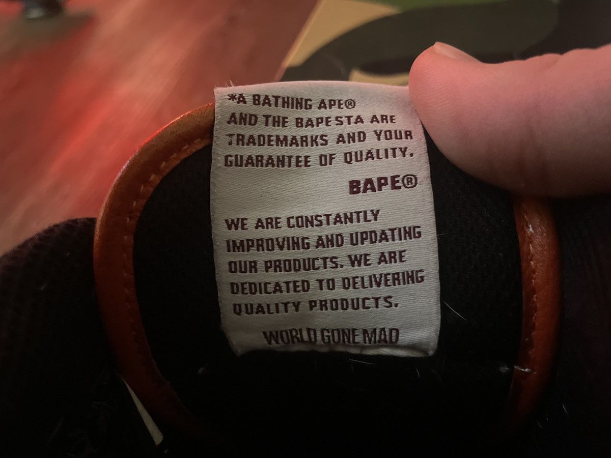 Bape A Bathing Ape Bape SK8 Sta Size US 9.5 / EU 42-43 - 7 Thumbnail