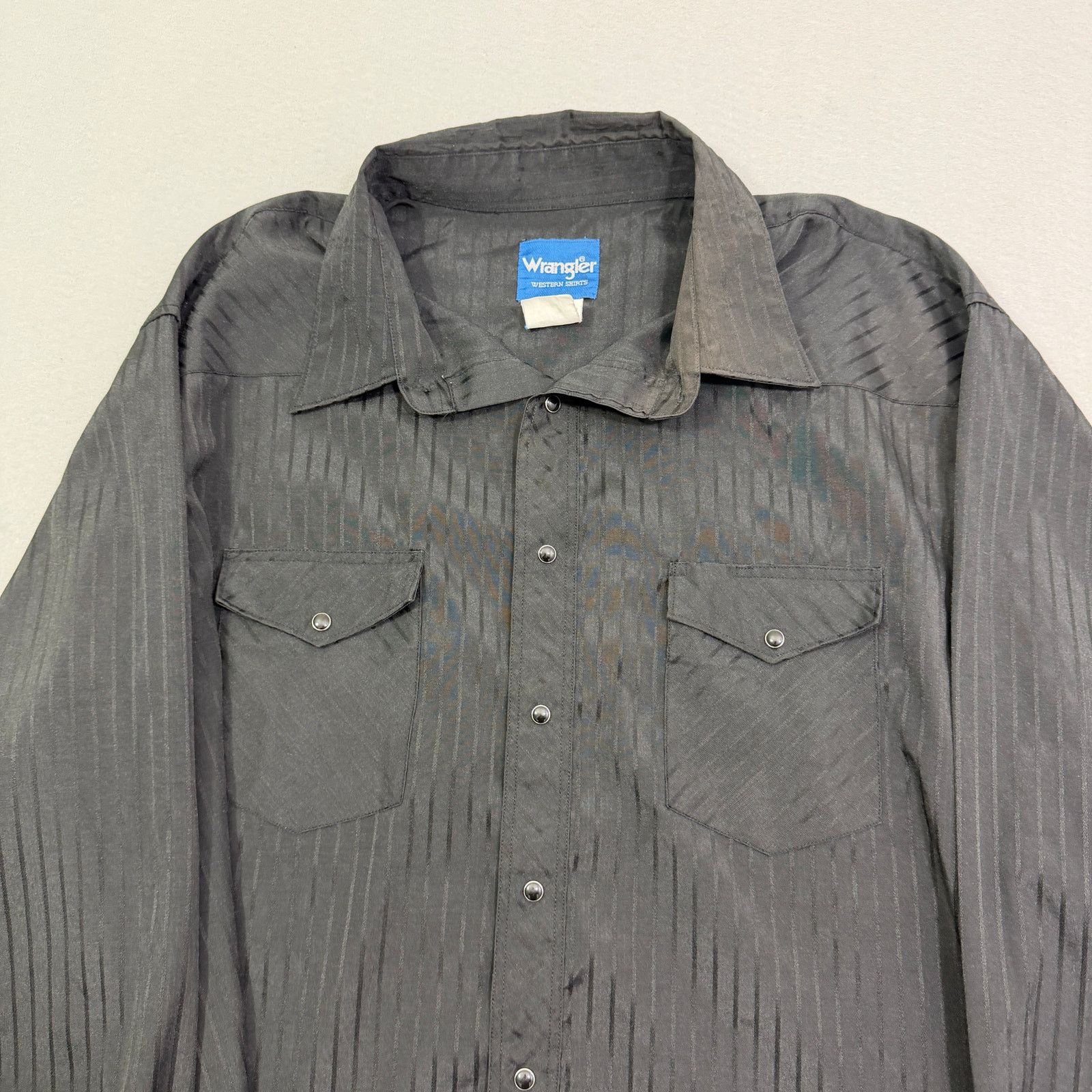 Wrangler Vintage Wrangler Pearl Snap Shirt Men's 2XL Western 90s Size US XXL / EU 58 / 5 - 2 Thumbnail