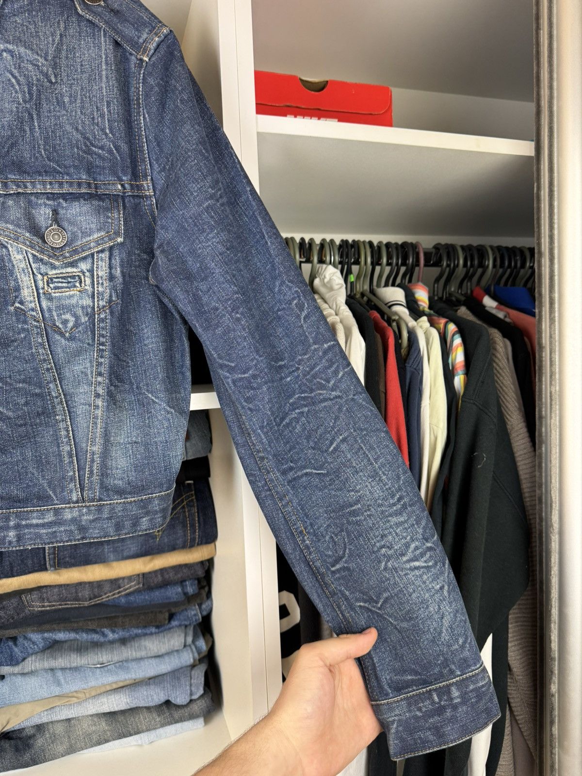 Levi's Levis Positively Superior Womens Denim Jacket Size L / US 10 / IT 46 - 10 Thumbnail