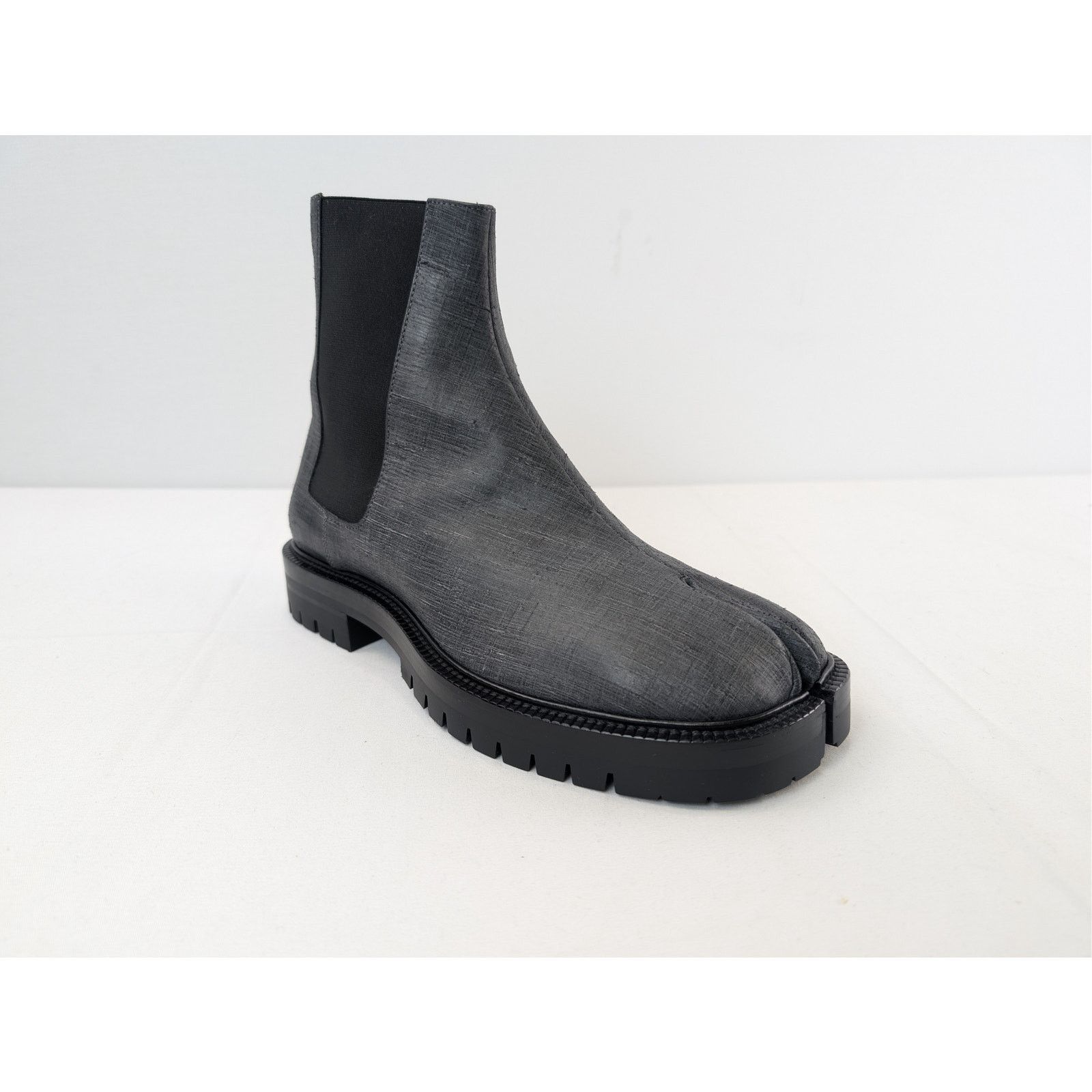 Maison Margiela o1rshd1 Tabi County Chelsea Boots in Black Size US 9 / EU 42 - 4 Thumbnail