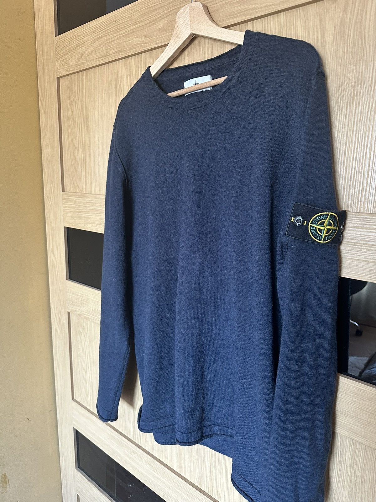 Stone Island Stone Island Navy Knit Size US L / EU 52-54 / 3 - 1 Thumbnail