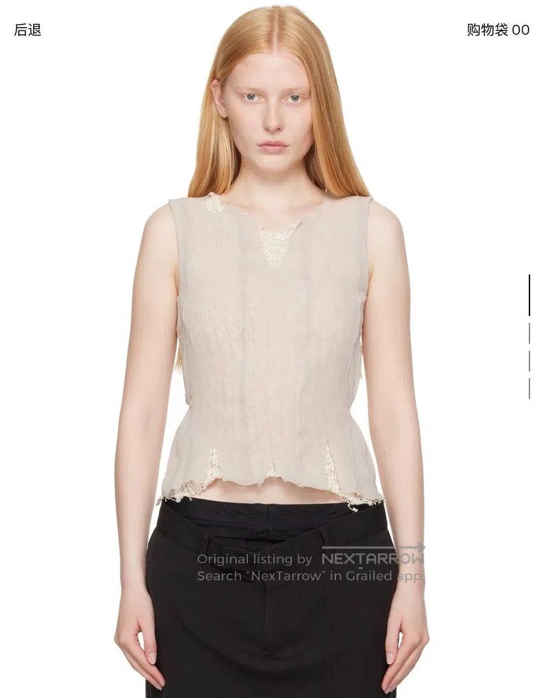 Our Legacy Our Legacy Knit short-sleeve top Size XS / US 0-2 / IT 36-38 - 3 Thumbnail