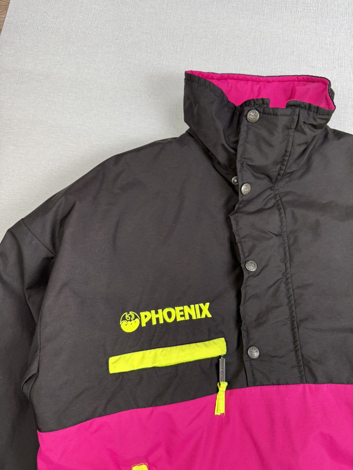 Phoenix Clothing × Vintage Vintage Phoenix Ski Winter Neon Snowboard Anorak Jacket Size US S / EU 44-46 / 1 - 2 Thumbnail