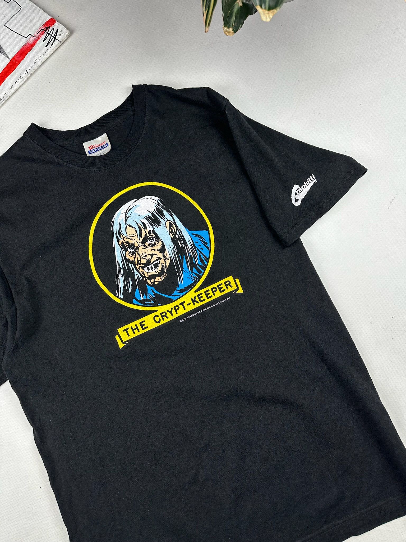 Vintage Vintage Crypt Keeper Tales From the Crypt Tee Shirt Size US M / EU 48-50 / 2 - 2 Thumbnail