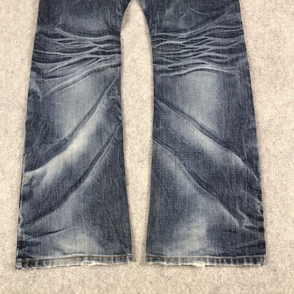 If Six Was Nine × Japanese Brand JAPAN STYLE IMPROVES BLUE DENIM PANTS Size US 32 / EU 48 - 10 Thumbnail