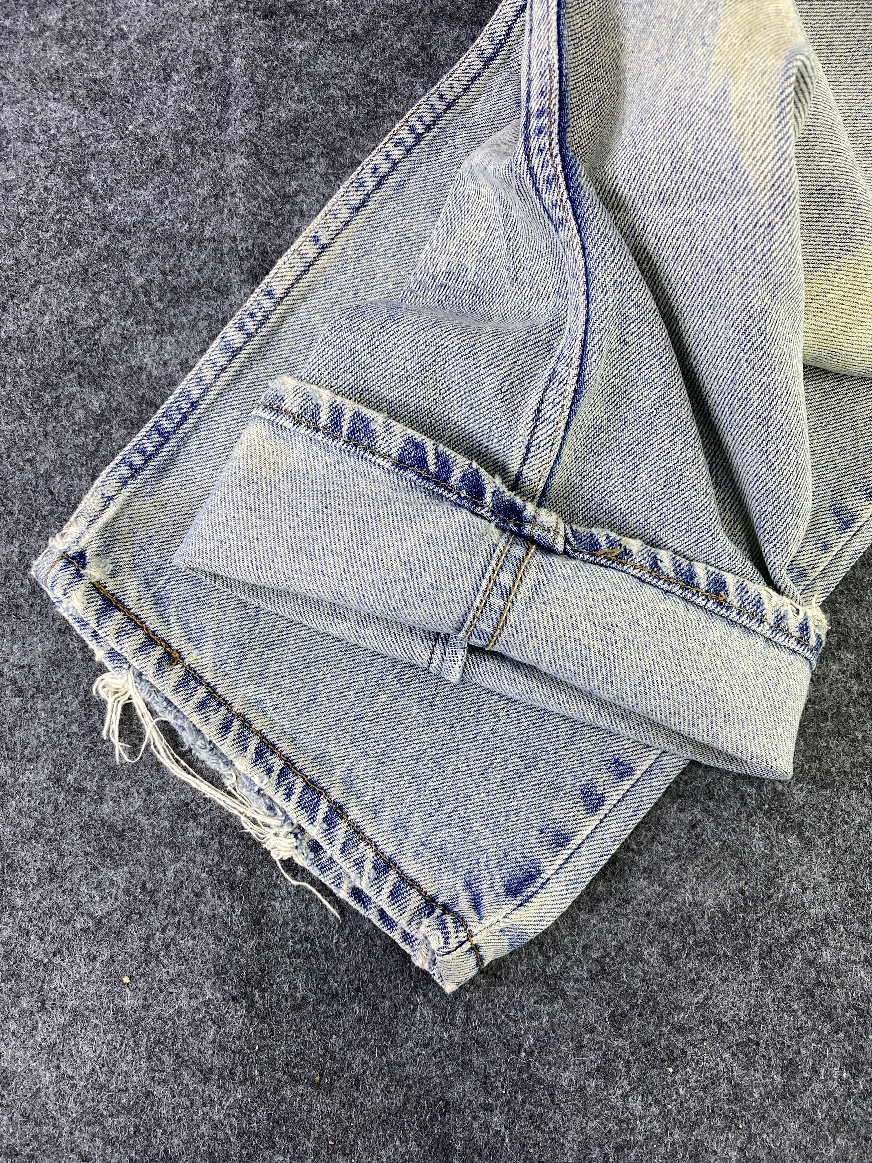 Levi's VINTAGE LEVI'S 505 BLUE WASH JEANS - J894 Size US 34 / EU 50 - 11 Thumbnail