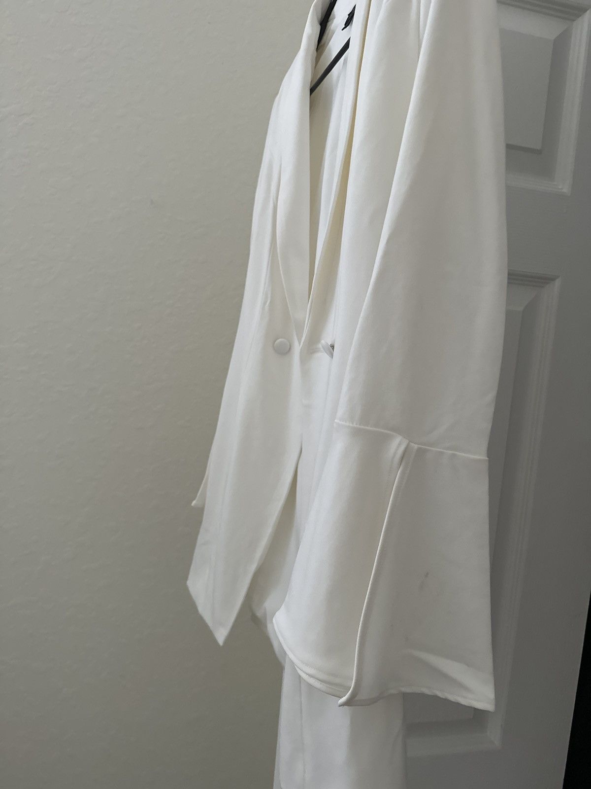Other Flare arm white long blazer Size XS / US 0-2 / IT 36-38 - 2 Thumbnail