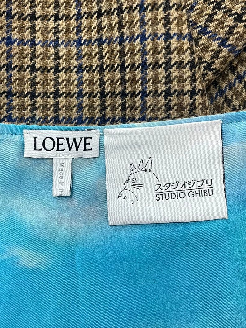 Loewe LOEWE Miyazaki anime plaid skirt, Size 24" / US 00 / IT 34 - 5 Thumbnail
