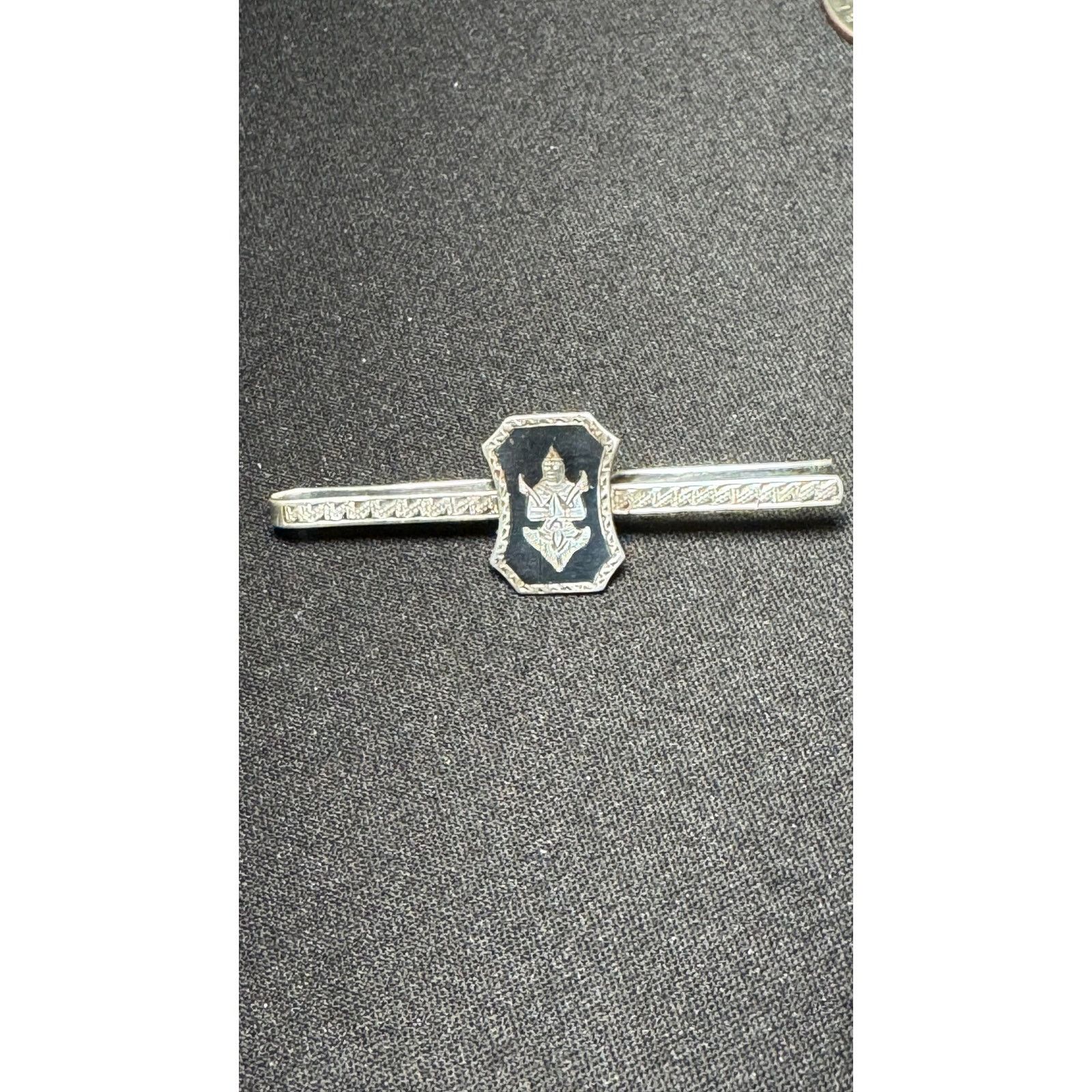 Other Antique Siam Sterling Niello Tie Clip Size ONE SIZE - 2 Thumbnail