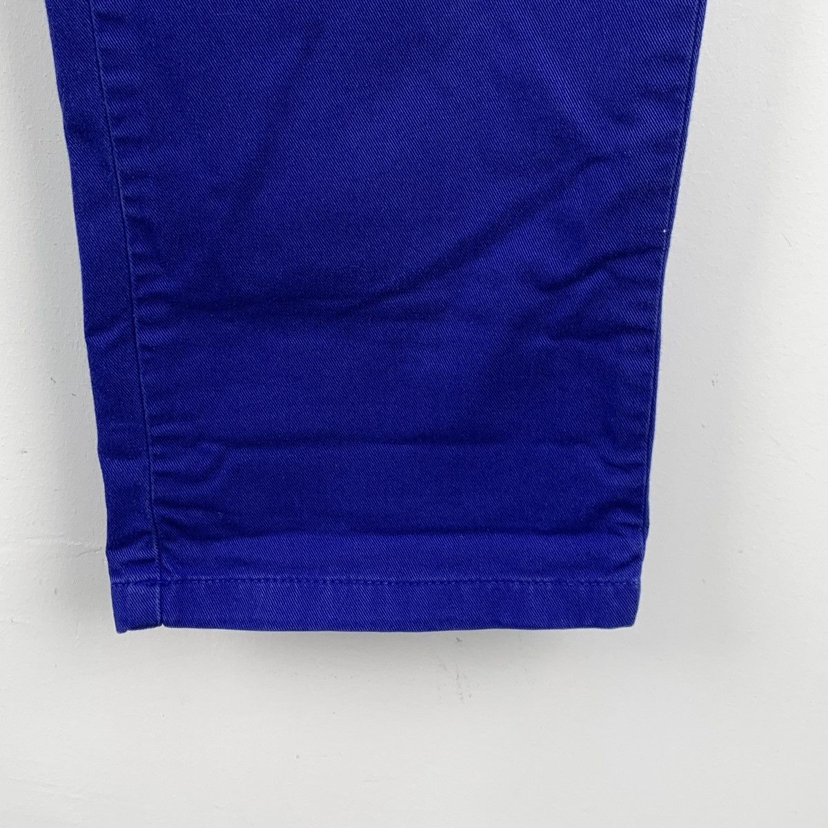 Kenzo Kenzo Dark Blue Cotton Casual Pants Eye Embroidery K26WX Size US 36 / EU 52 - 4 Thumbnail