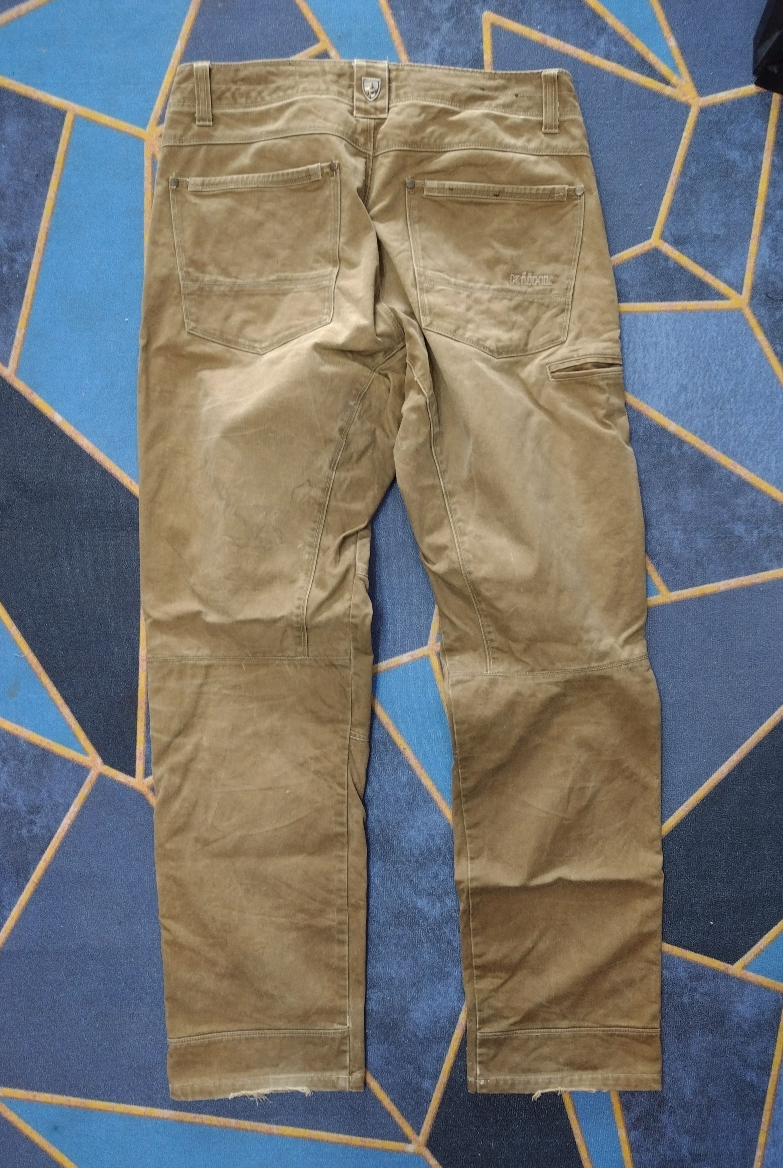 Kuhl × Mountain Khakis Kuhl Mountain Ryder Revolution Hiking Pants Distressed Size US 34 / EU 50 - 2 Thumbnail