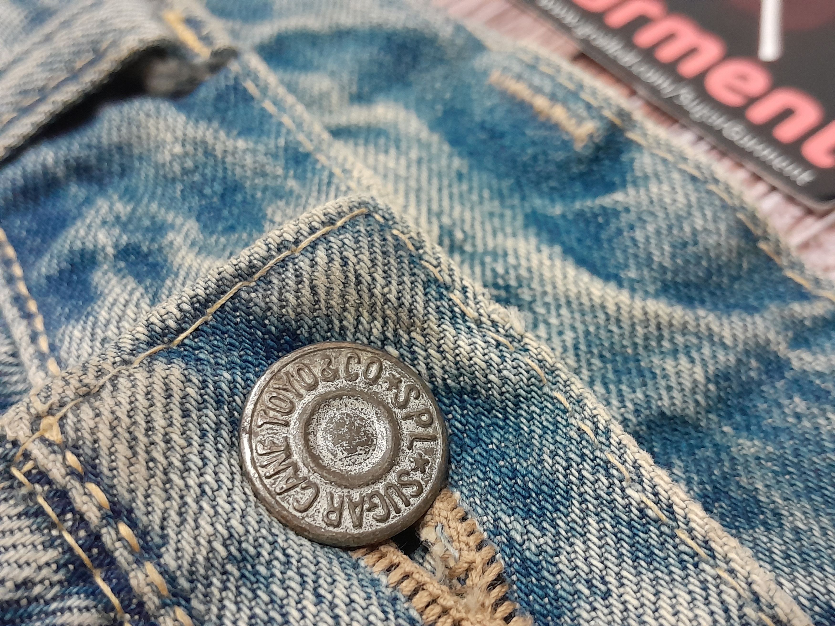 Sugar Cane Sugar Cane Bootcut Flare Bell Bottom Jeans Vintage Size US 32 / EU 48 - 9 Thumbnail