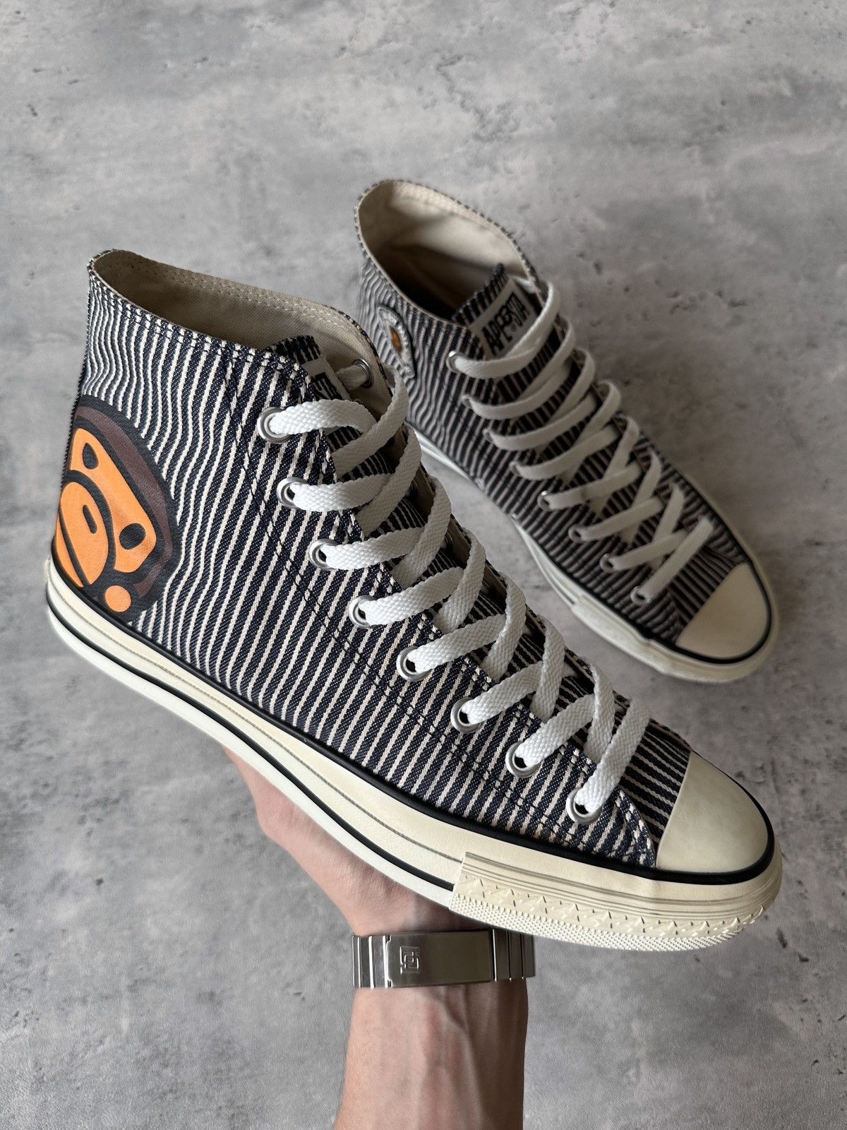 Bape NIGO ERA | BABY MILO HICKORY APE STA HIGH 2000s Size US 9.5 / EU 42-43 - 2 Thumbnail